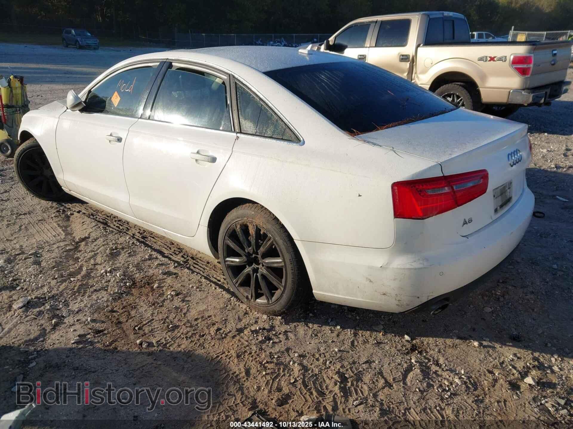 2013 AUDI A6 - VIN: WAUGFAFC9DN083549 - Фото 3