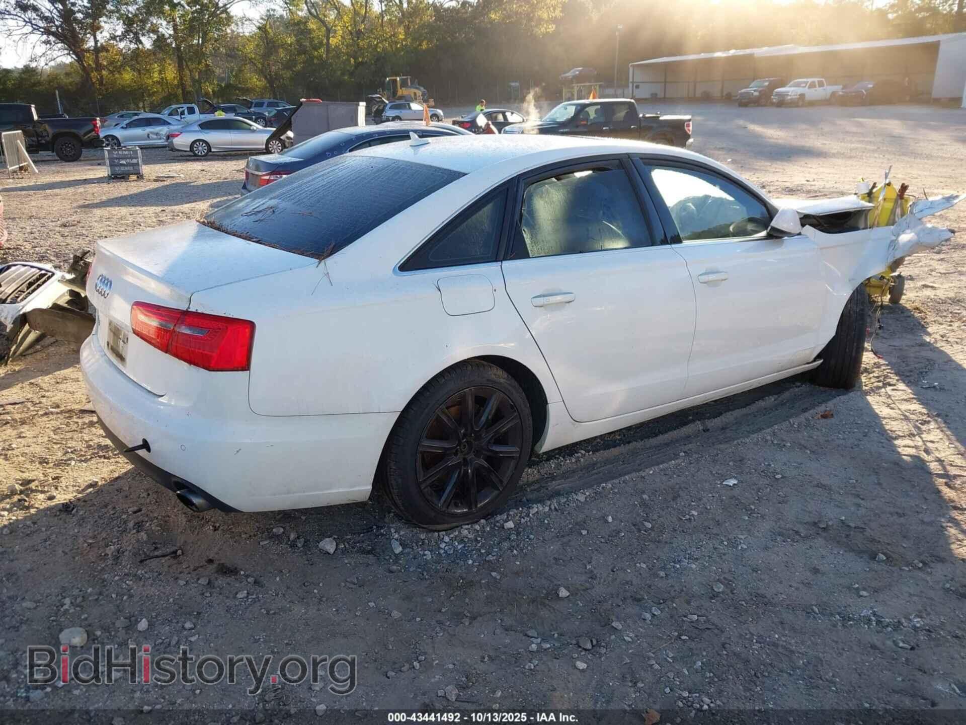 2013 AUDI A6 - VIN: WAUGFAFC9DN083549 - Фото 4