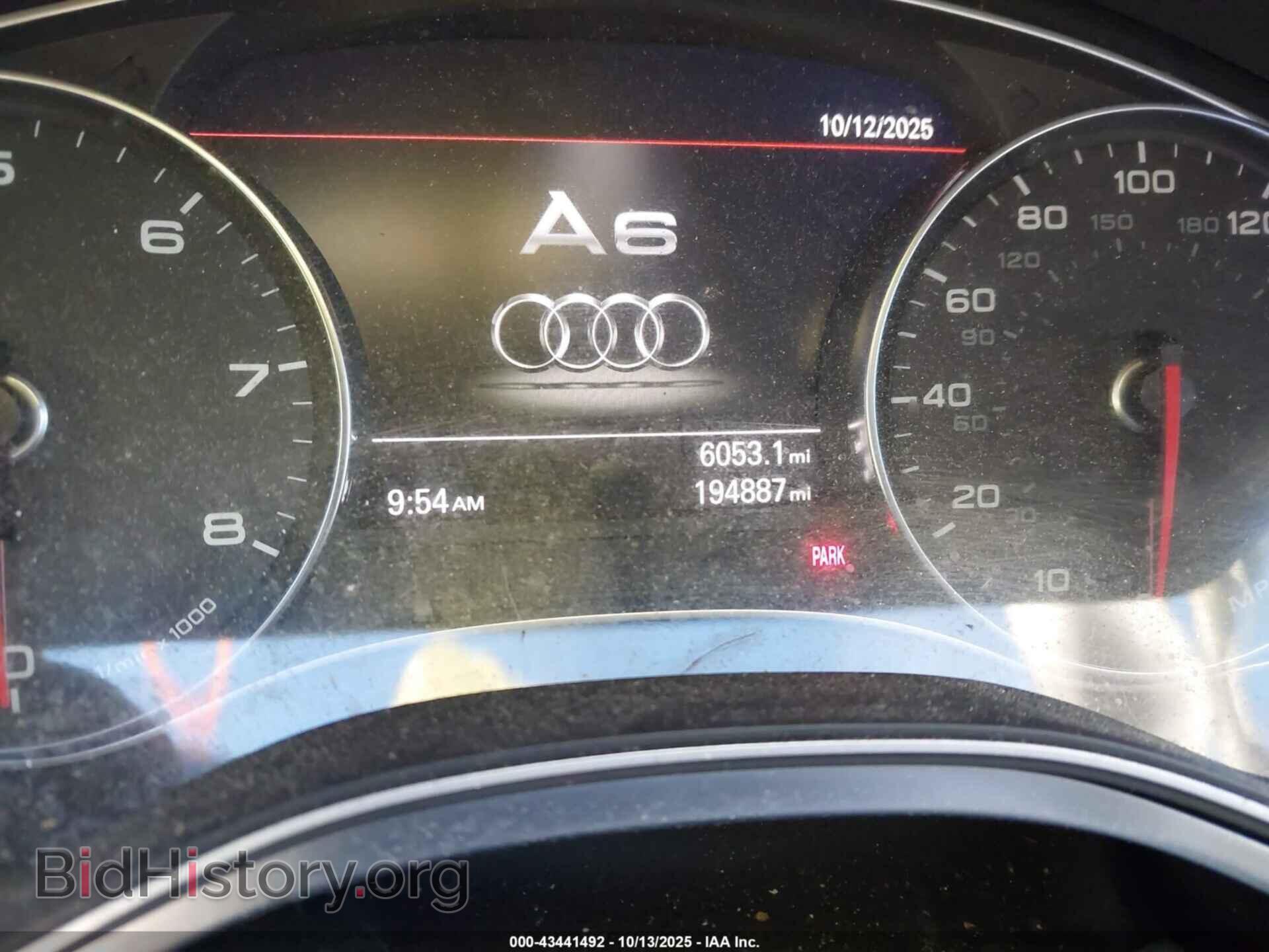 2013 AUDI A6 - VIN: WAUGFAFC9DN083549 - Фото 7
