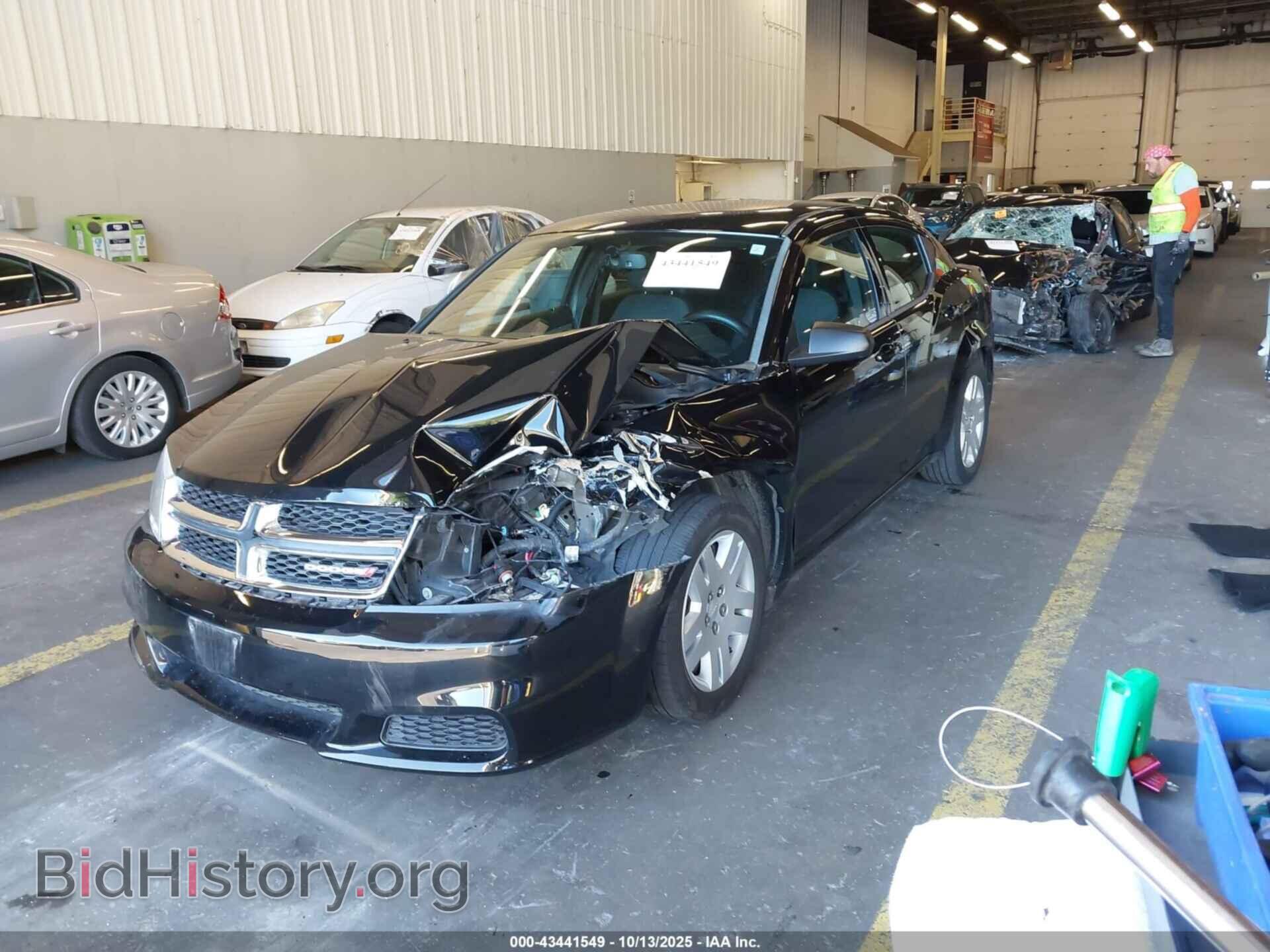 2014 DODGE AVENGER - VIN: 1C3CDZAB3EN153945 - Фото 2