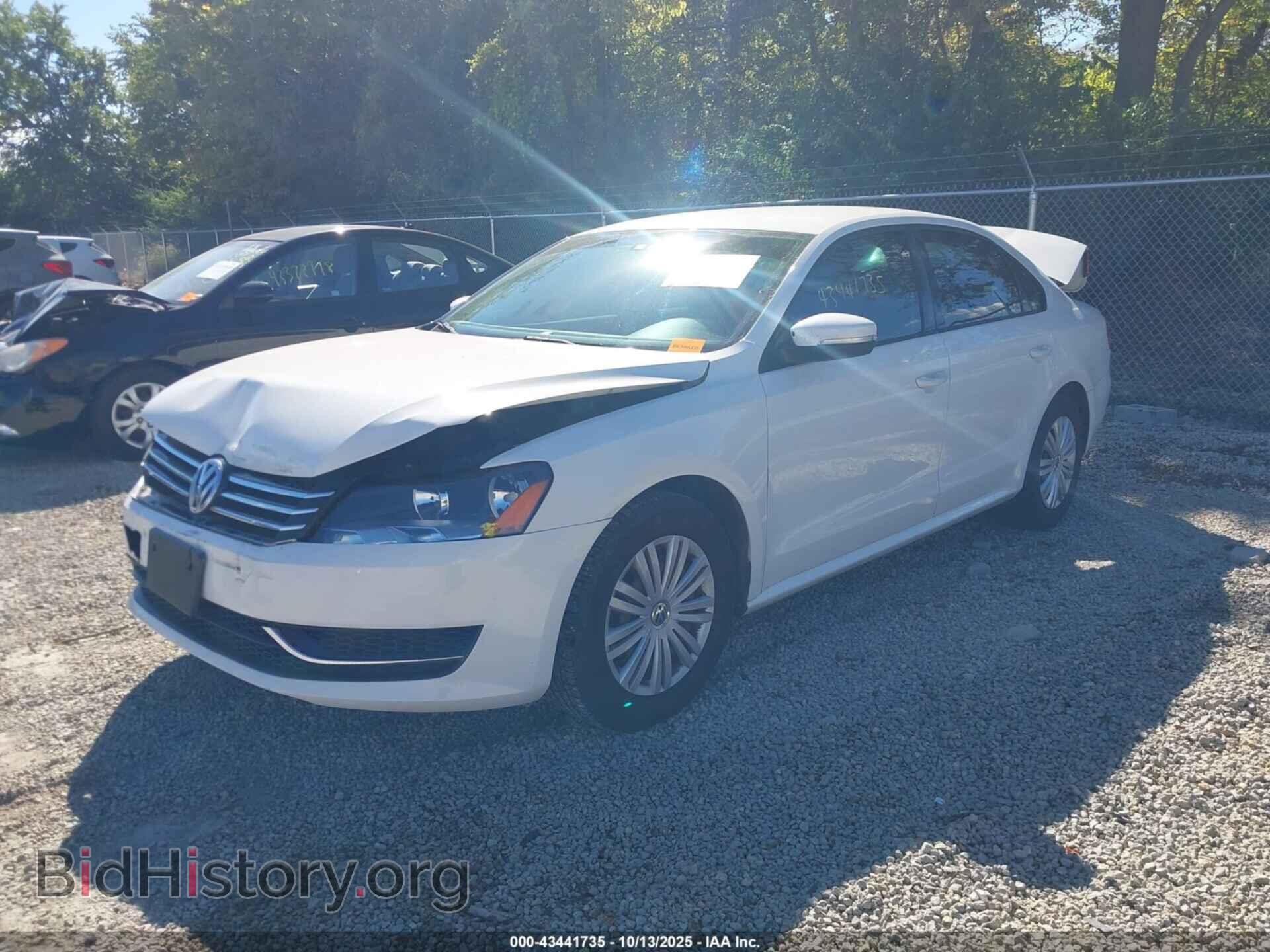 2014 VOLKSWAGEN PASSAT - VIN: 1VWAT7A37EC045629 - Фото 2