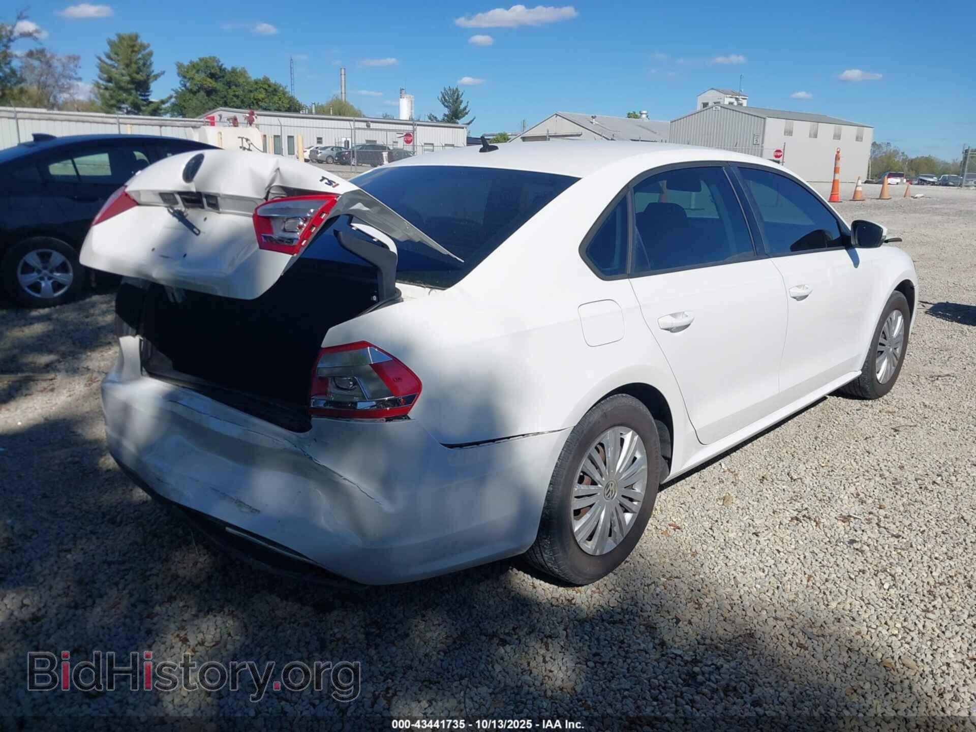 2014 VOLKSWAGEN PASSAT - VIN: 1VWAT7A37EC045629 - Фото 4