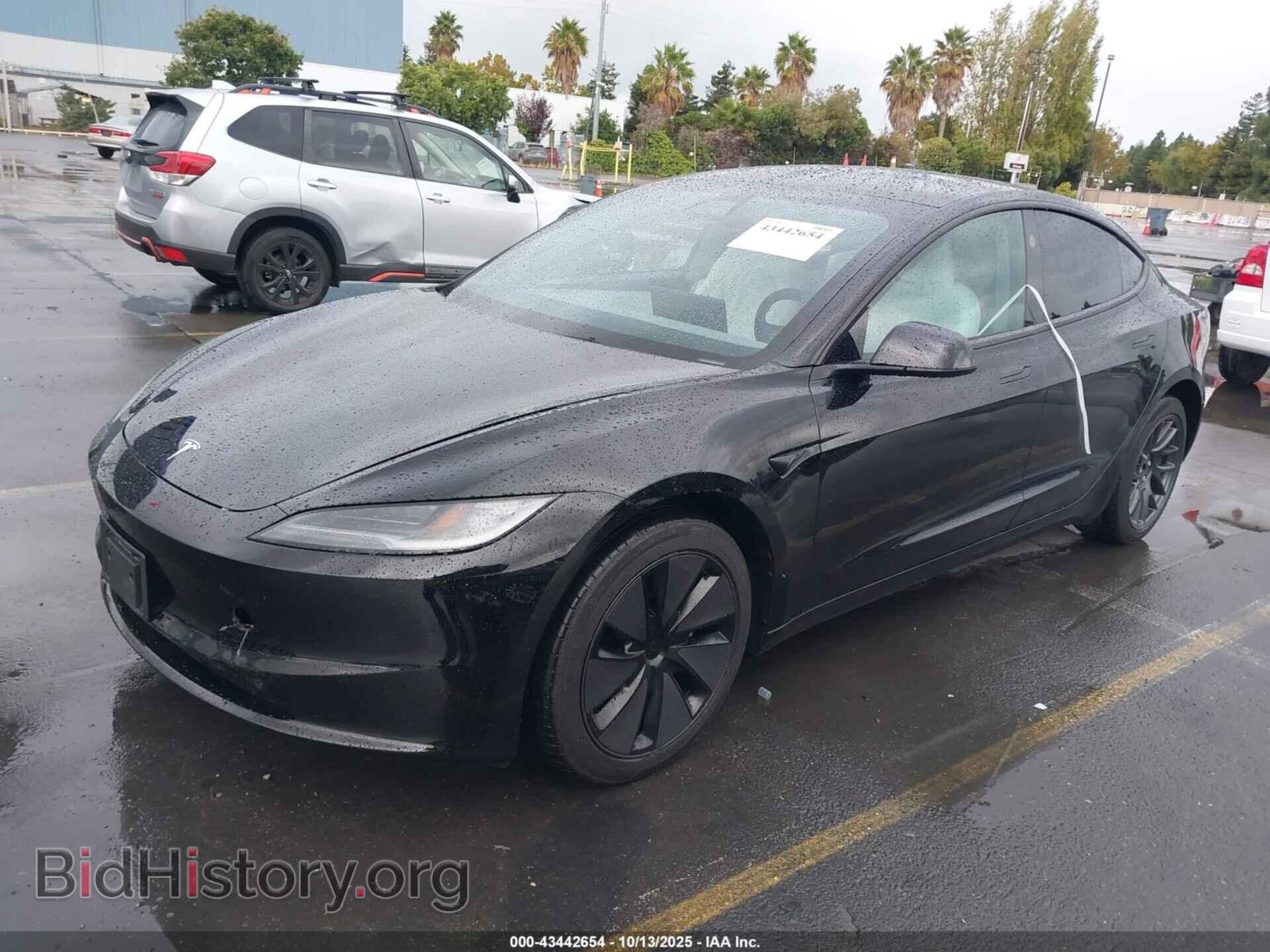2025 TESLA MODEL 3 - VIN: 5YJ3E1EB0SF923341 - Фото 2