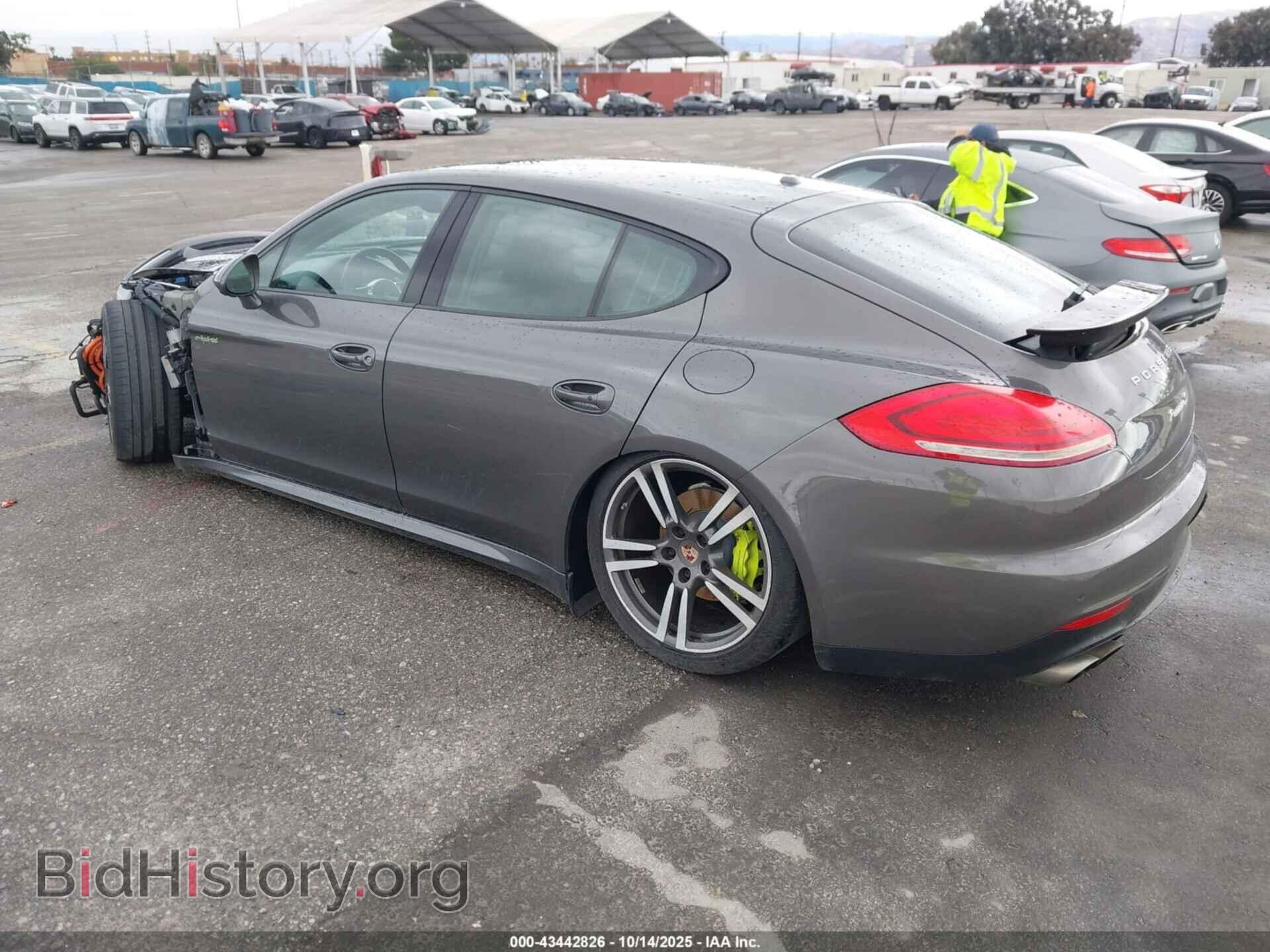 2014 PORSCHE PANAMERA E-HYBRID - VIN: WP0AD2A77EL044096 - Фото 3