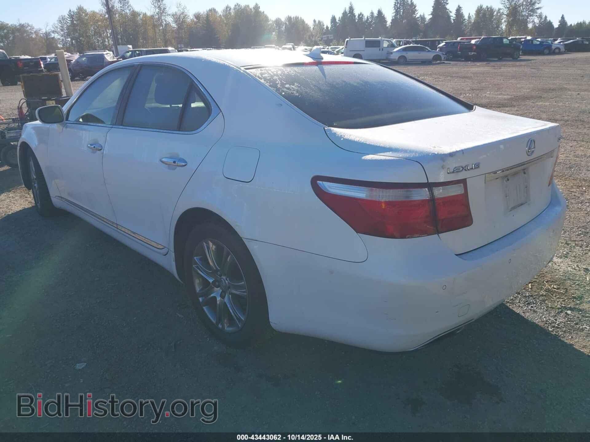 2008 LEXUS LS 460 - VIN: JTHBL46F685070876 - Фото 3