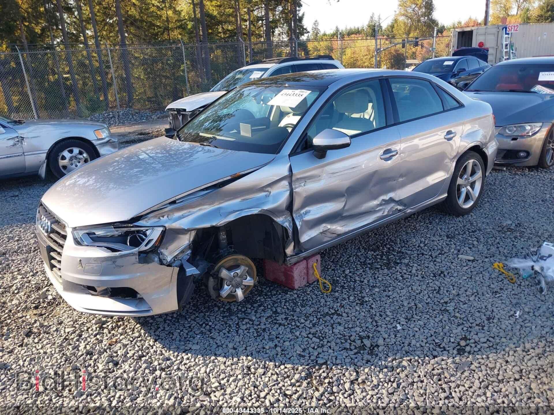 2015 AUDI A3 - VIN: WAUACGFFXF1127760 - Фото 2