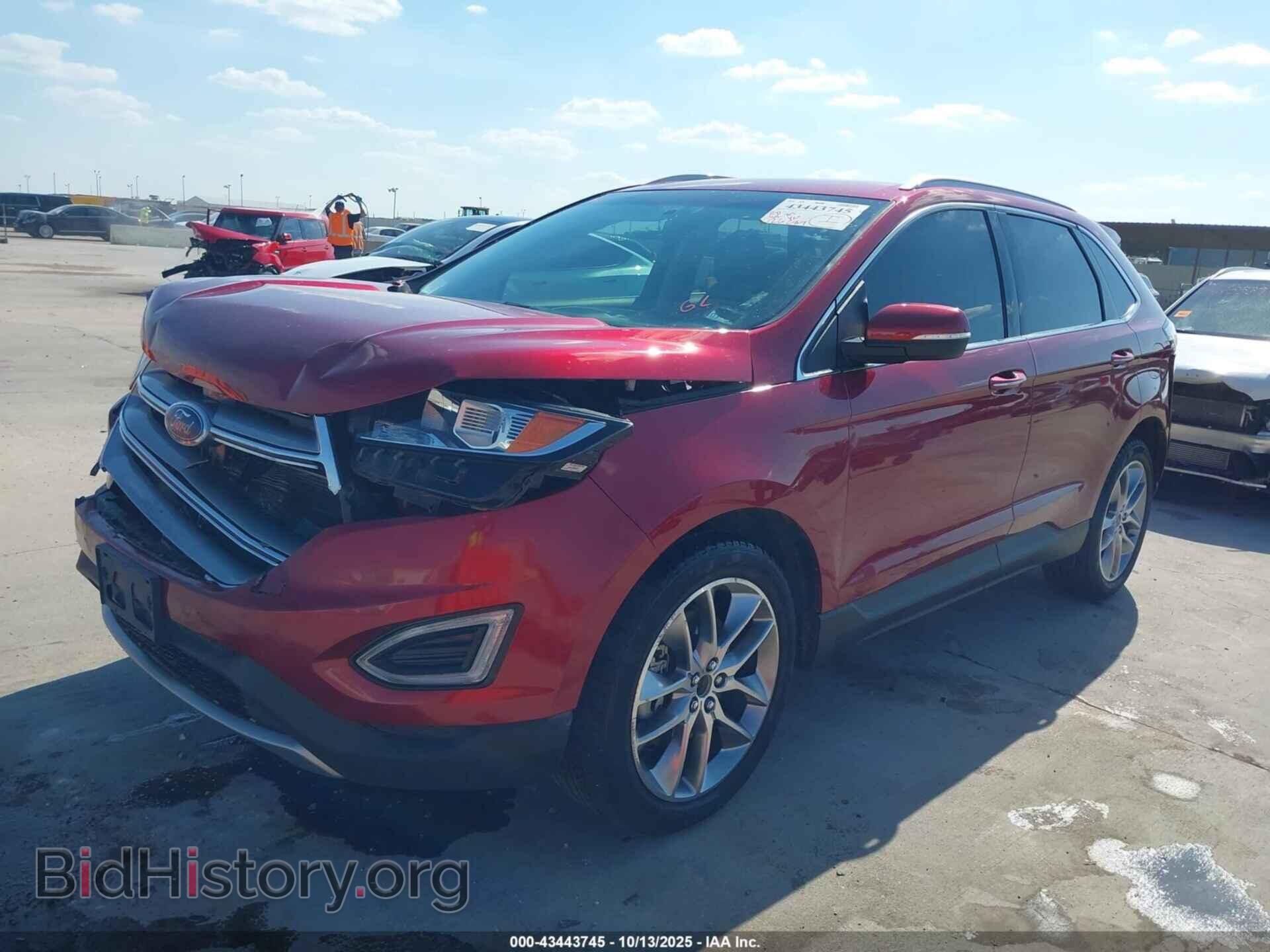 2017 FORD EDGE - VIN: 2FMPK3K87HBB26892 - Фото 2