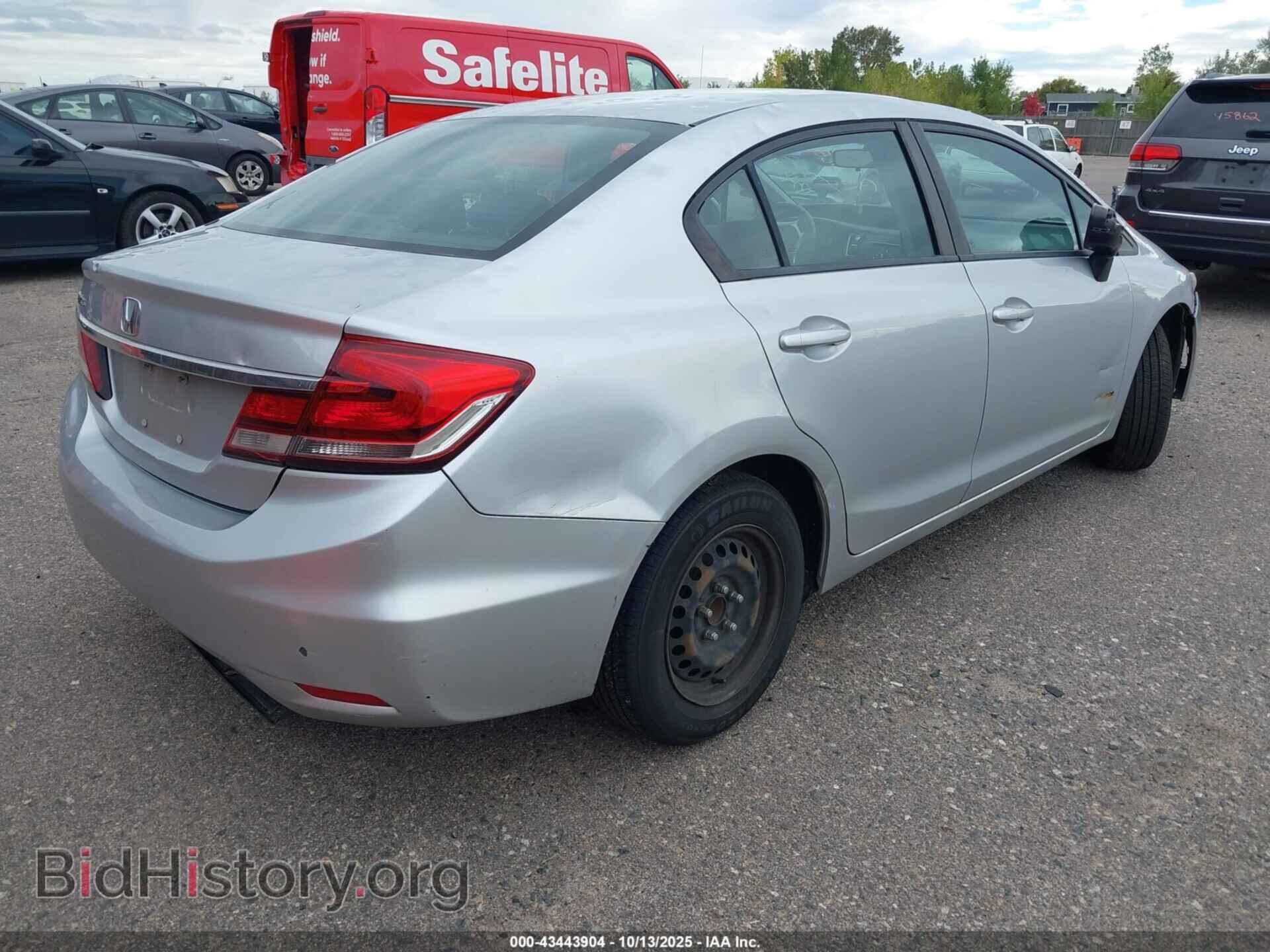 2014 HONDA CIVIC - VIN: 19XFB2F54EE014596 - Фото 4