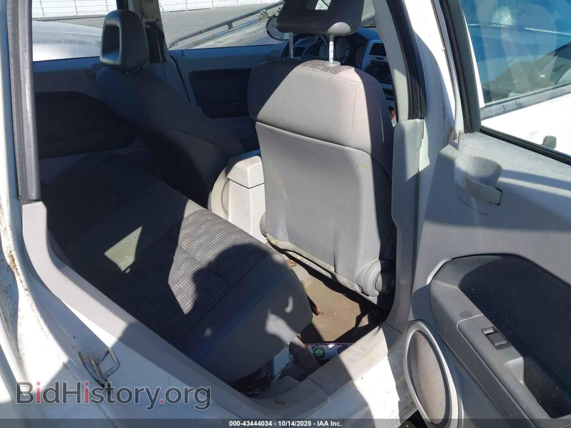 2007 DODGE CALIBER - VIN: 1B3JB28B27D504828 - Фото 8
