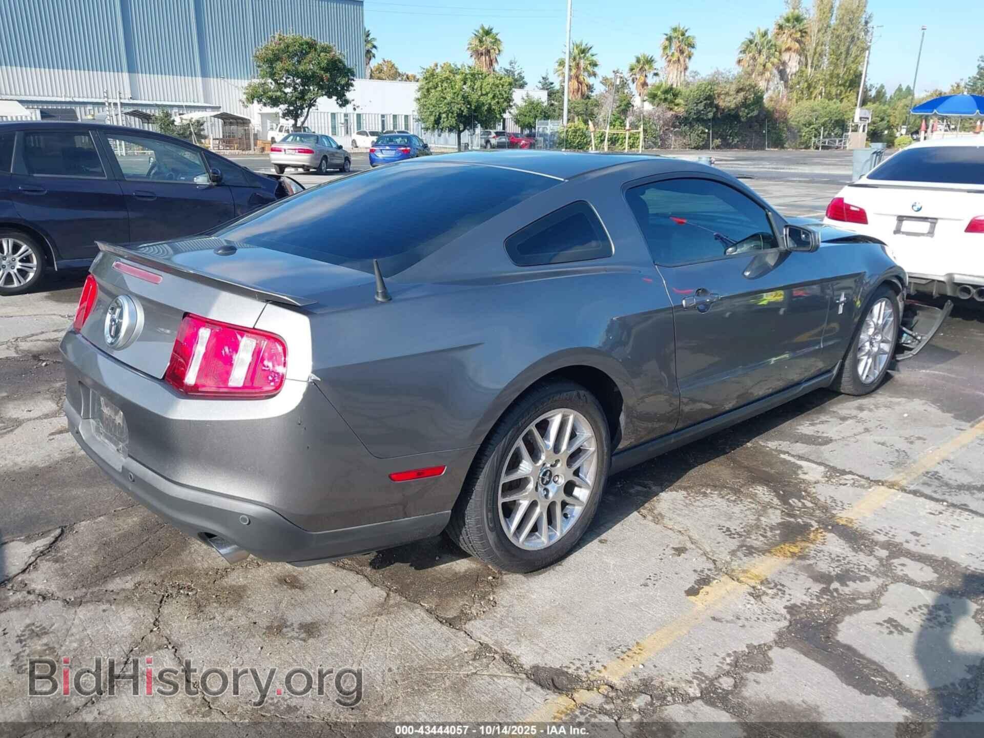 2012 FORD MUSTANG - VIN: 1ZVBP8AM6C5259245 - Фото 4