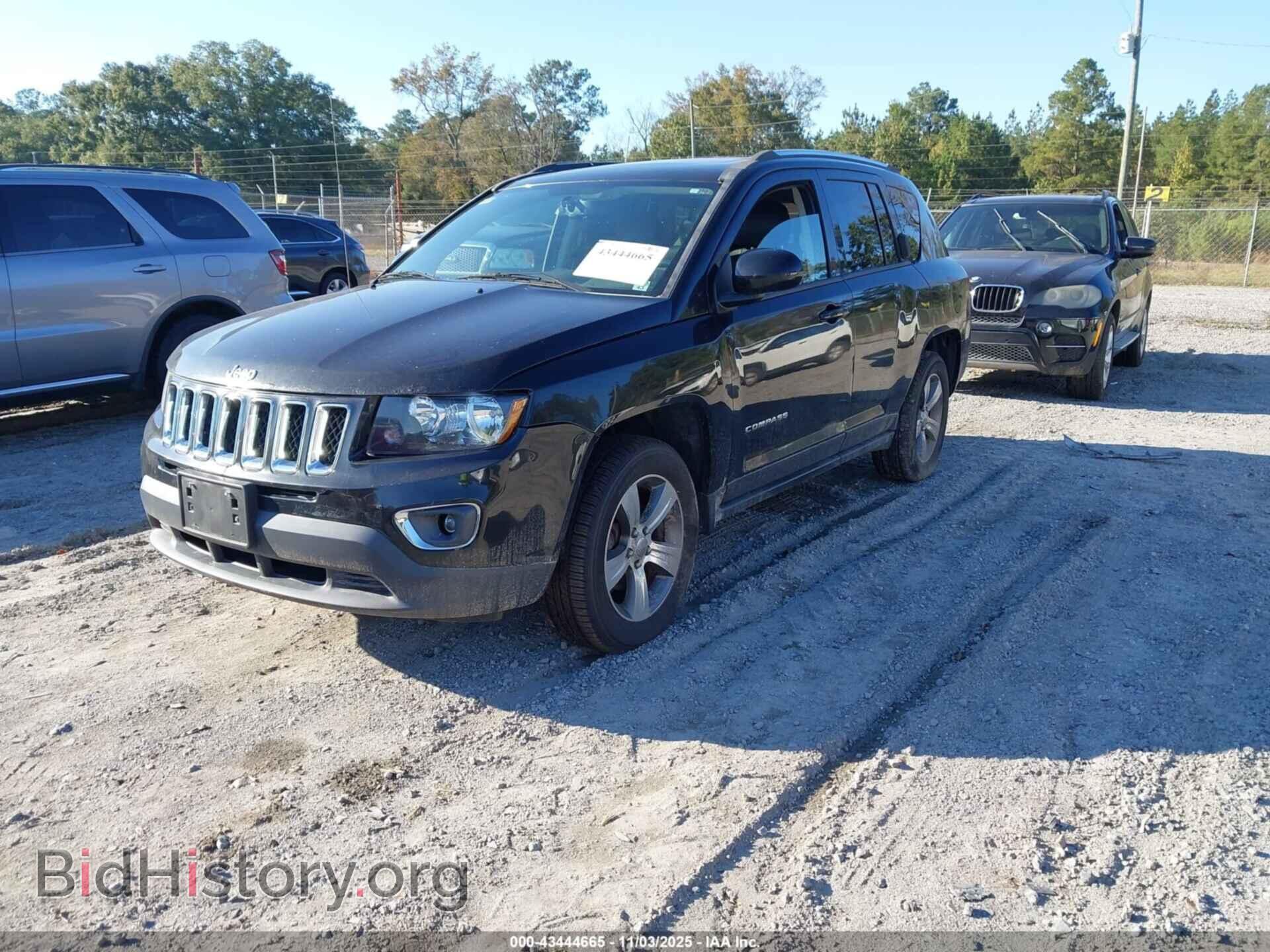 2016 JEEP COMPASS - VIN: 1C4NJDEB7GD814122 - Фото 2