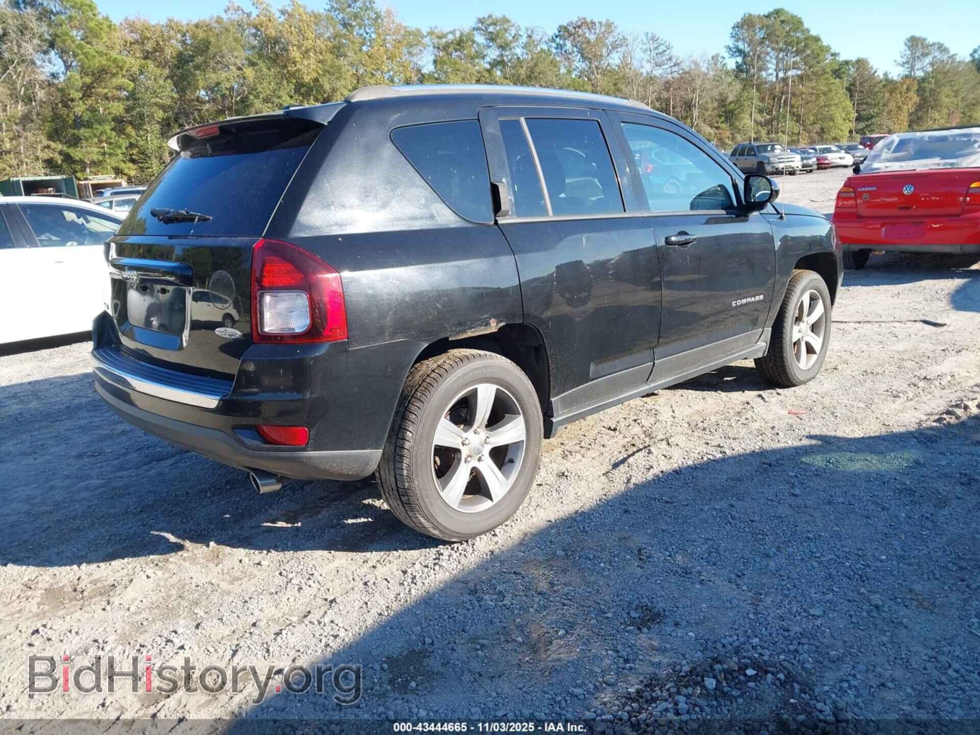 2016 JEEP COMPASS - VIN: 1C4NJDEB7GD814122 - Фото 4