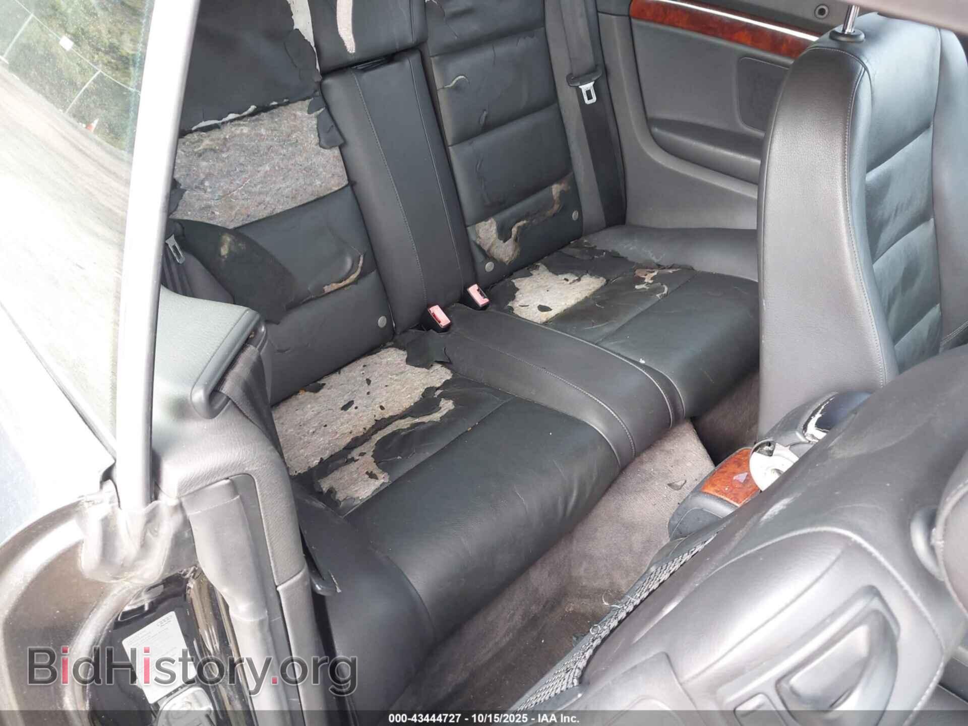 2005 AUDI A4 - VIN: WAUDT48H25K009592 - Фото 8