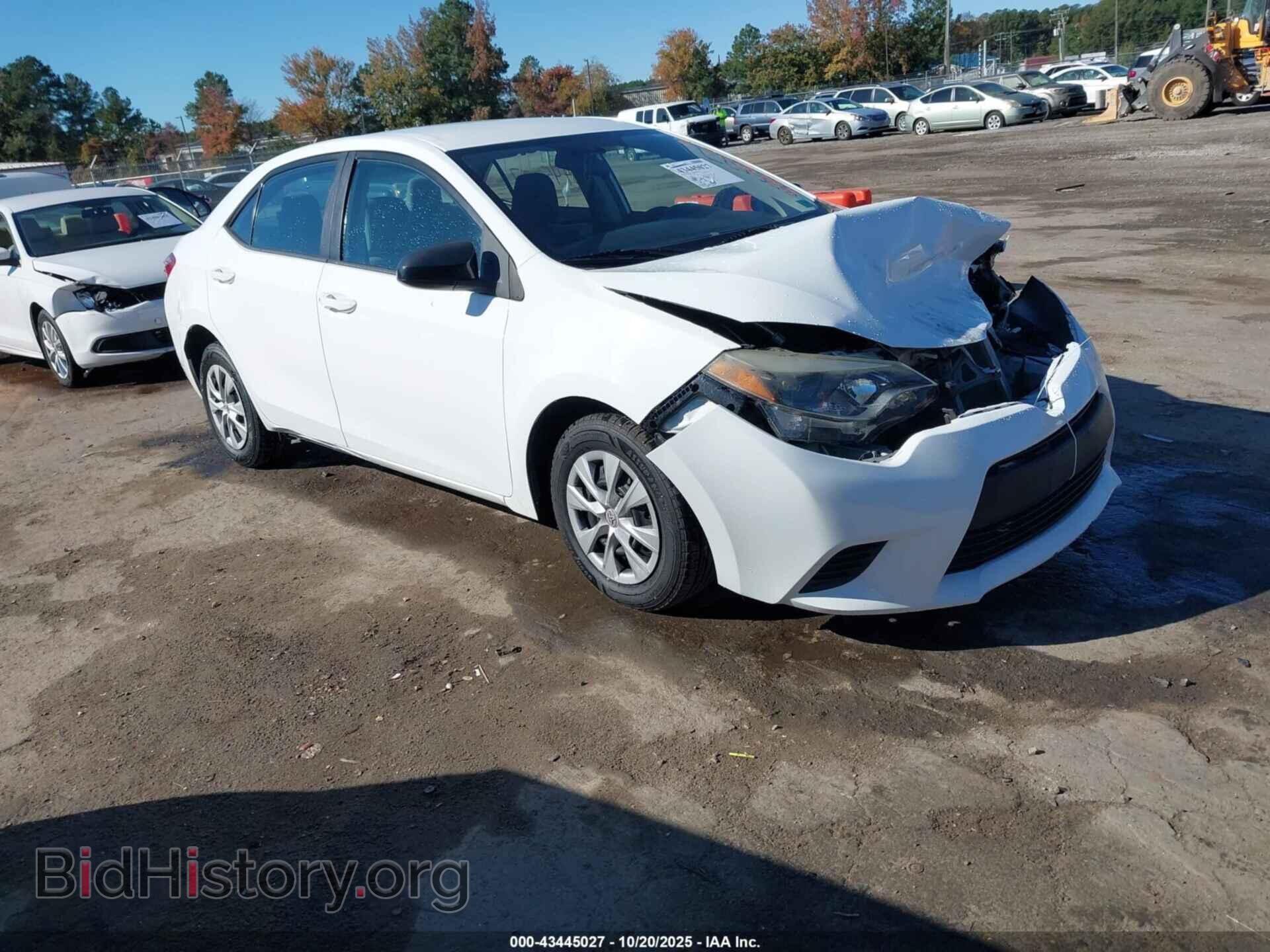 Photo 5YFBURHE9EP141910 - TOYOTA COROLLA 2014