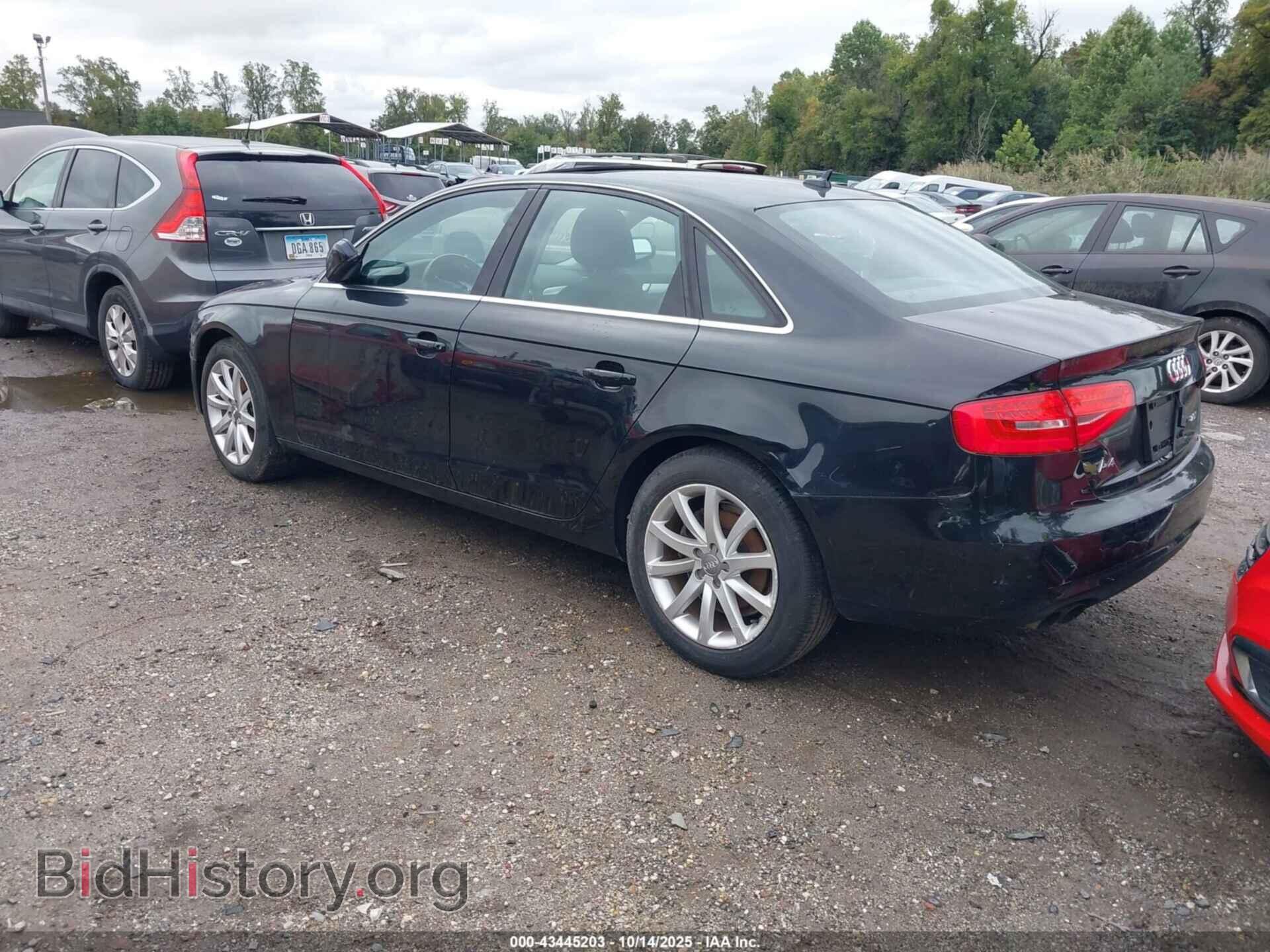 2013 AUDI A4 - VIN: WAUEFAFL2DN043532 - Фото 3