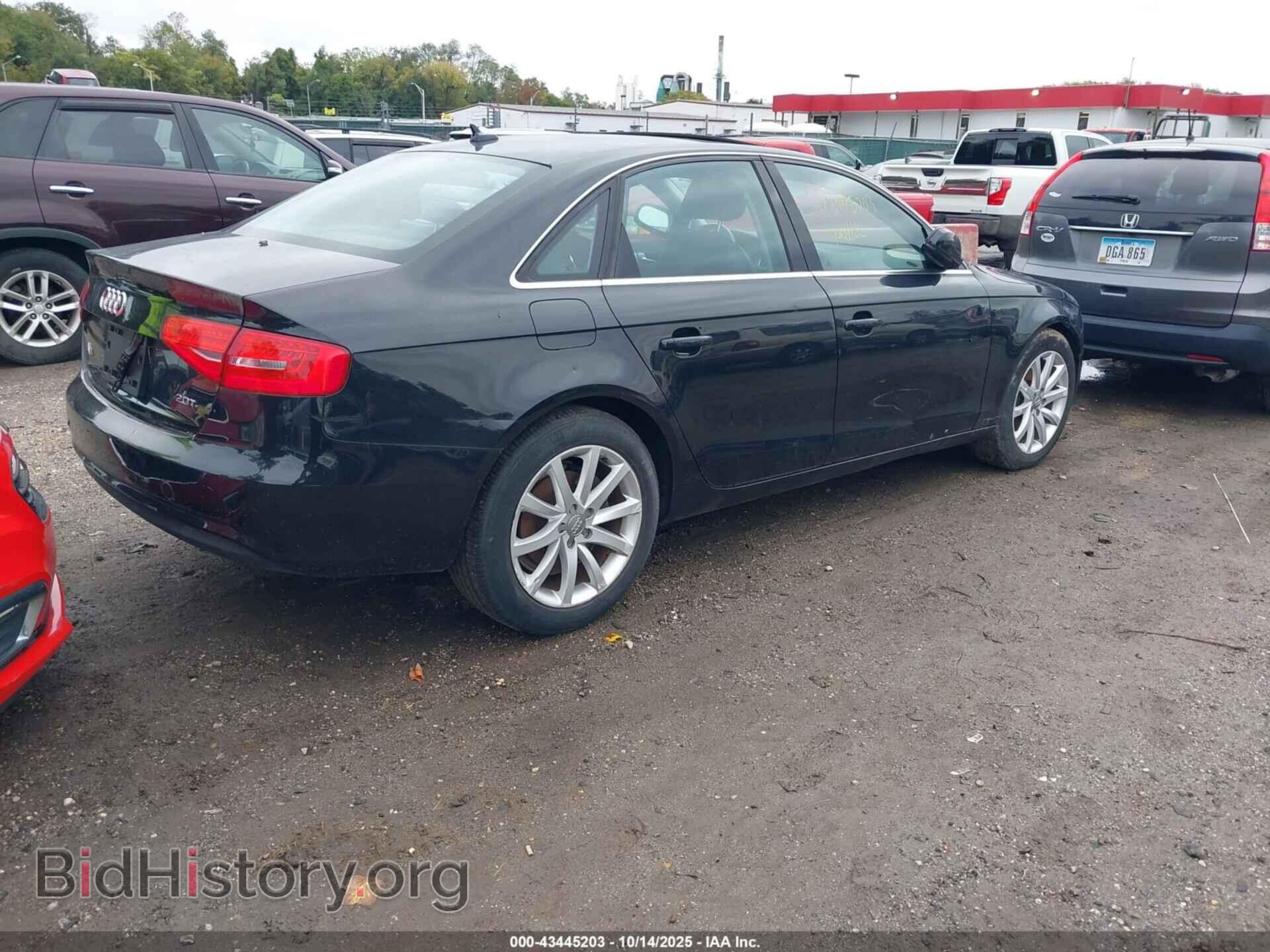 2013 AUDI A4 - VIN: WAUEFAFL2DN043532 - Фото 4