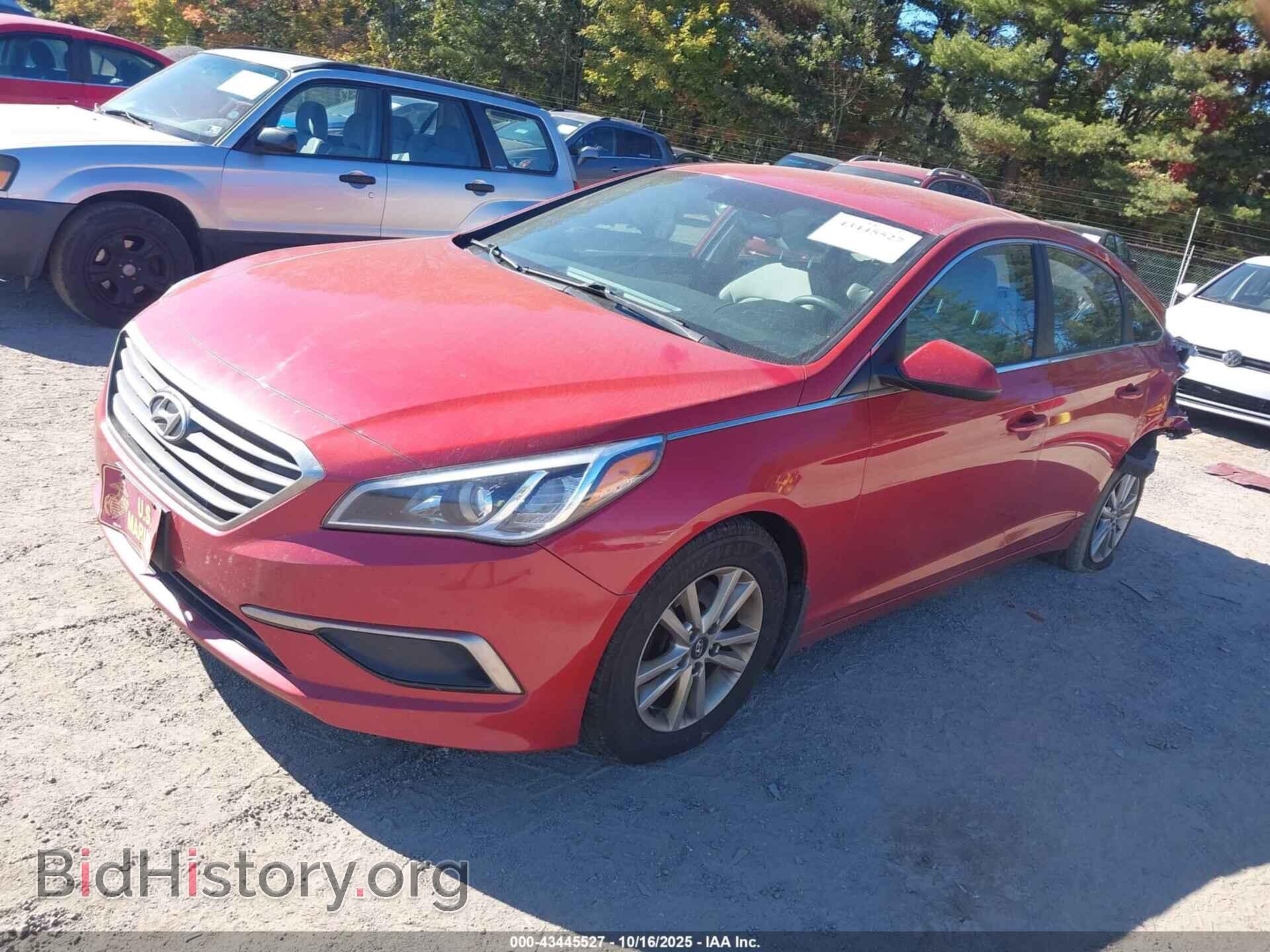 2017 HYUNDAI SONATA - VIN: 5NPE24AF7HH577276 - Фото 2