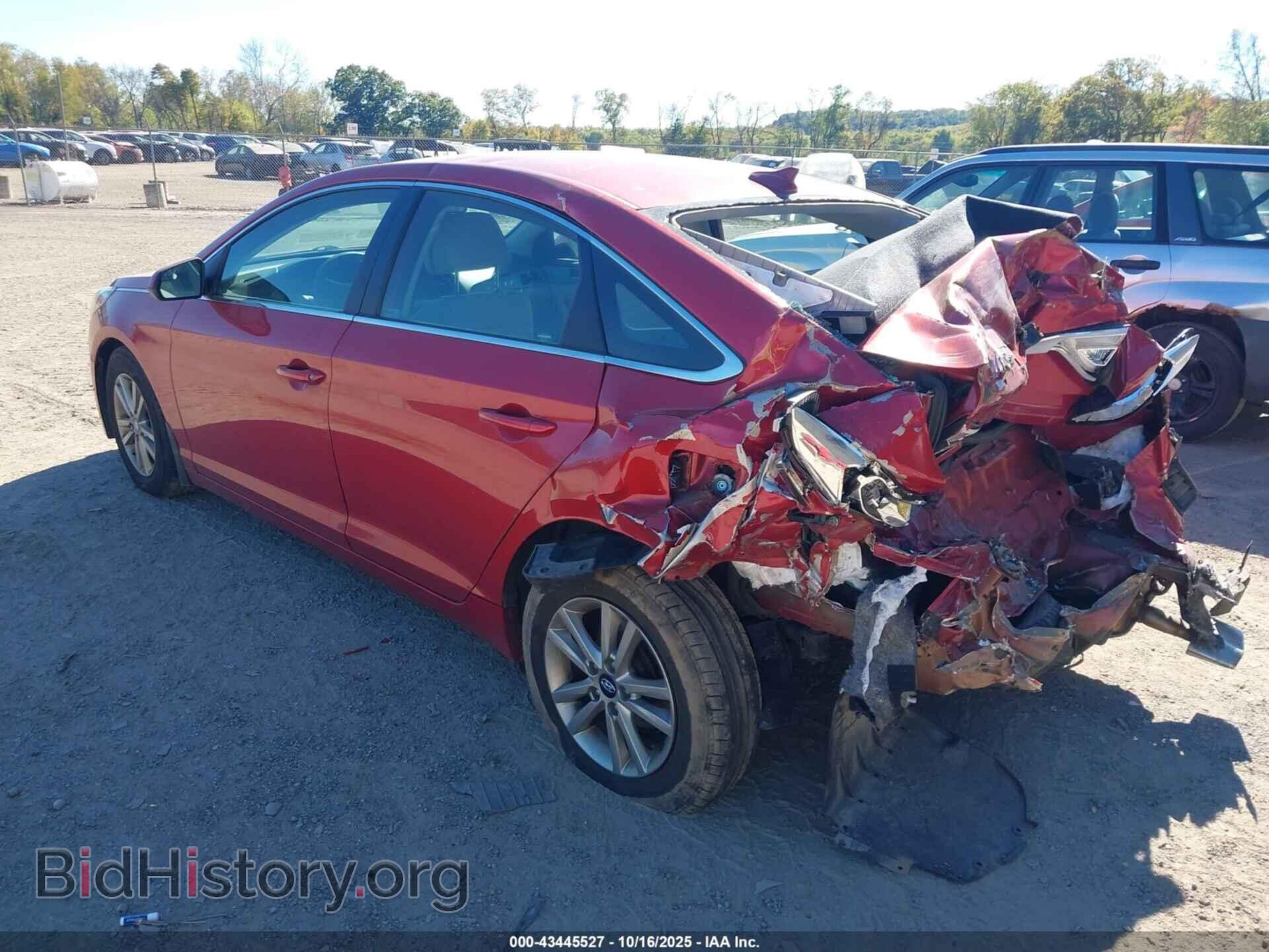 2017 HYUNDAI SONATA - VIN: 5NPE24AF7HH577276 - Фото 3