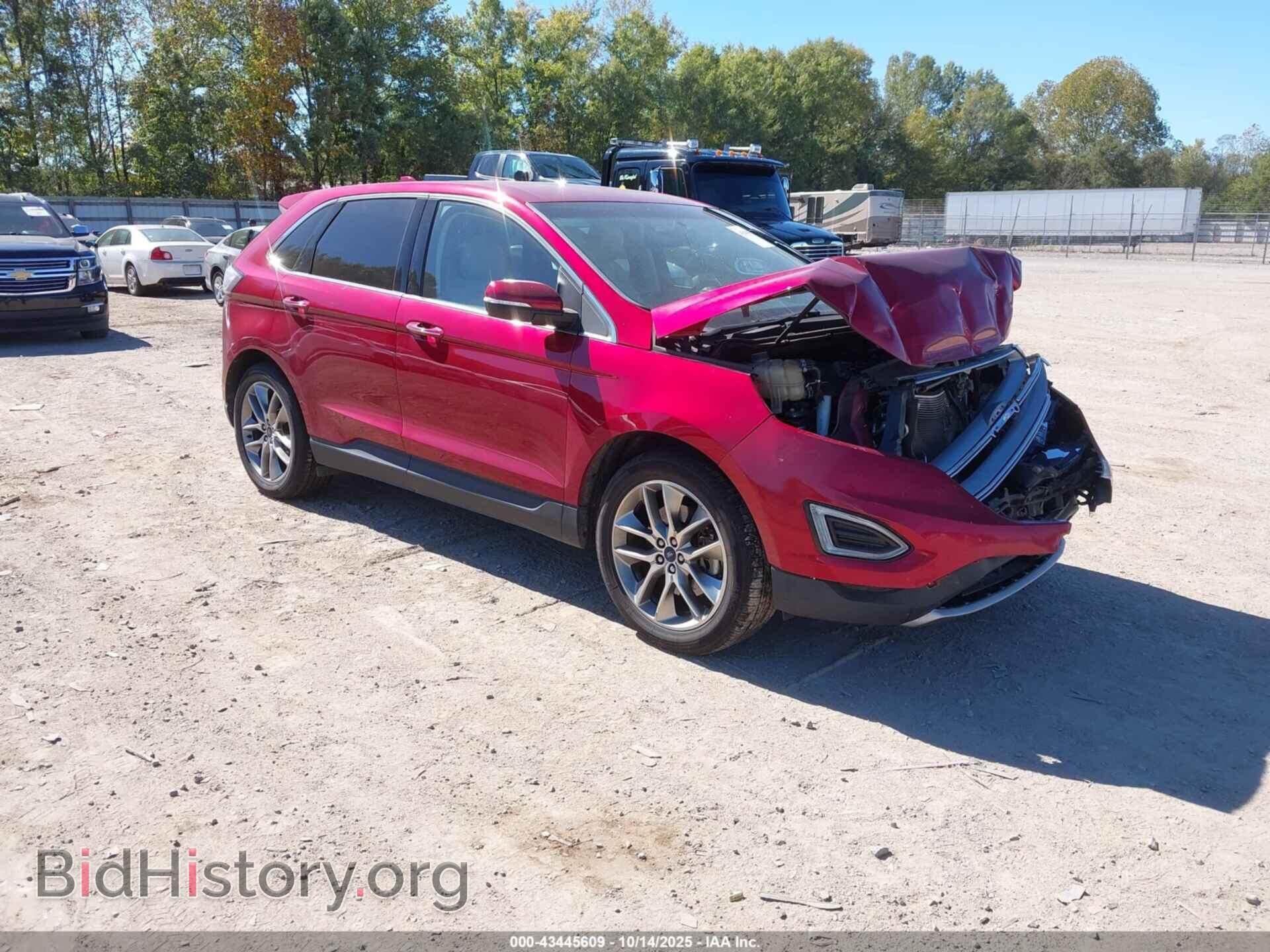 Фотография 2FMTK4K98FBC40961 - FORD EDGE 2015
