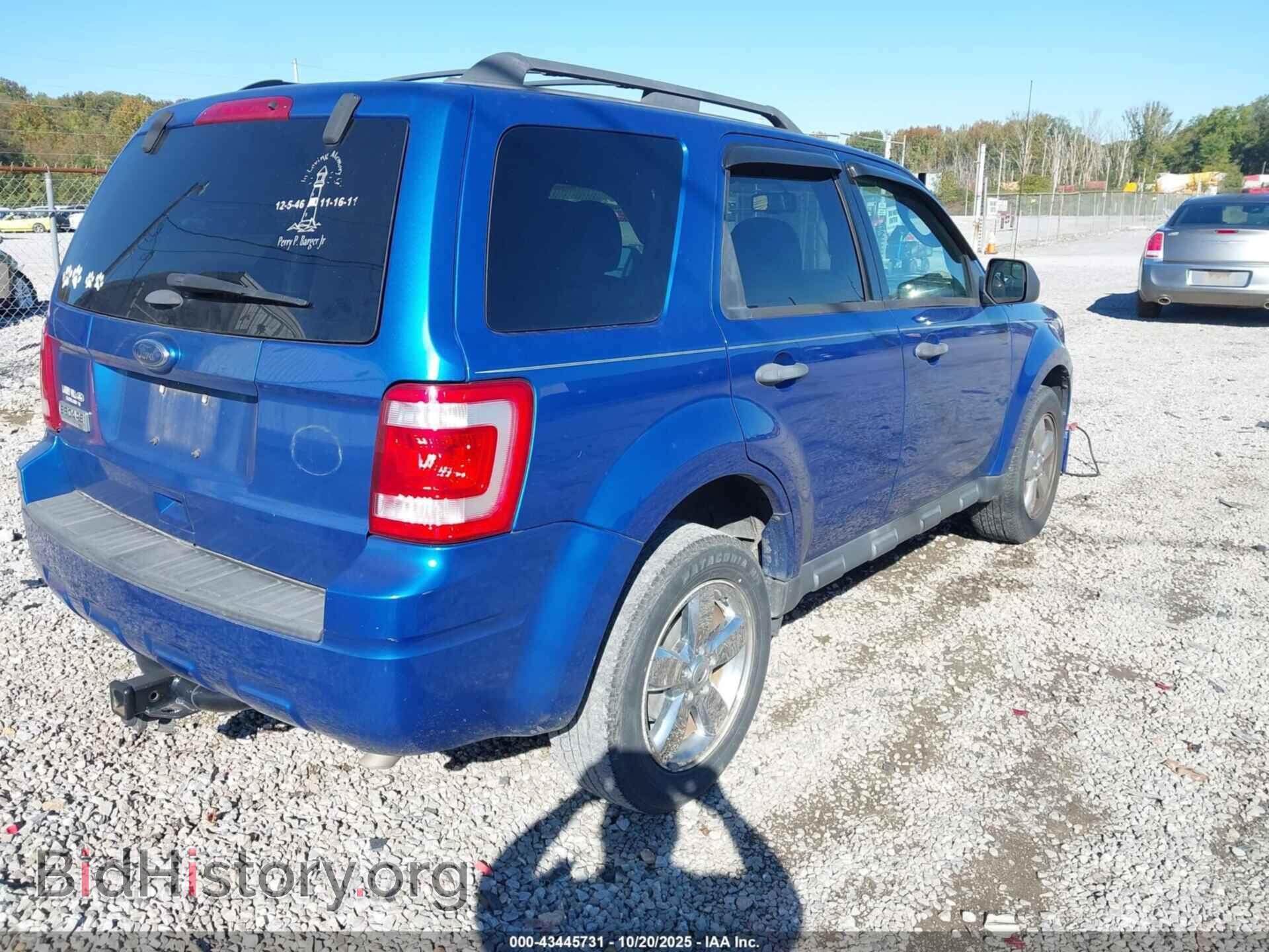 2011 FORD ESCAPE - VIN: 1FMCU0D76BKA78701 - Фото 4