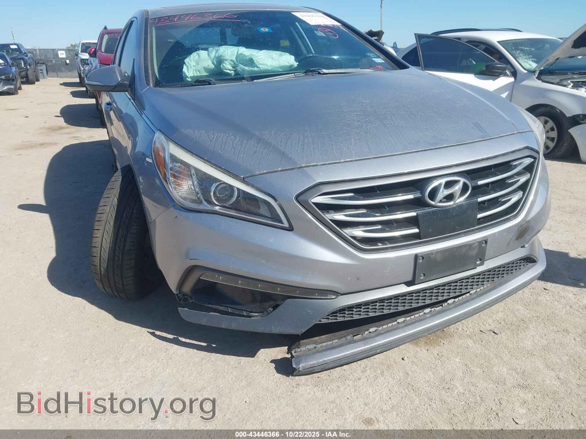 2017 HYUNDAI SONATA - VIN: 5NPE34AF8HH471237 - Фото 6
