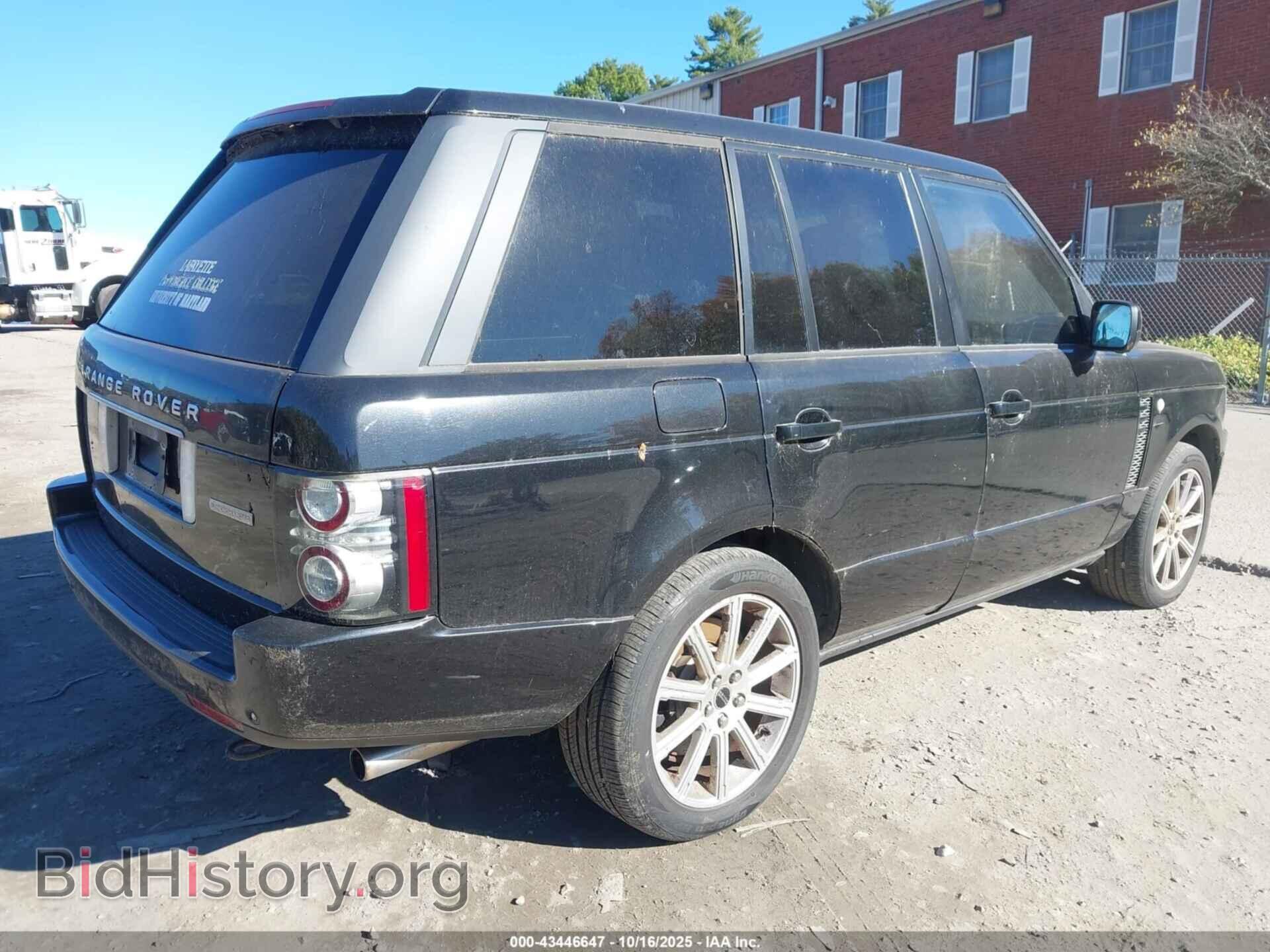 2012 LAND ROVER RANGE ROVER - VIN: SALMF1E43CA382095 - Фото 4
