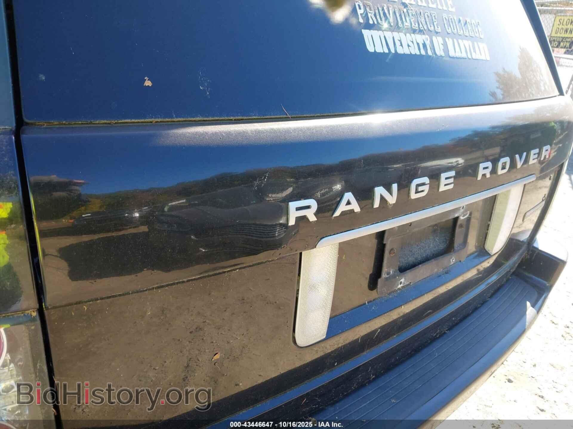 2012 LAND ROVER RANGE ROVER - VIN: SALMF1E43CA382095 - Фото 6