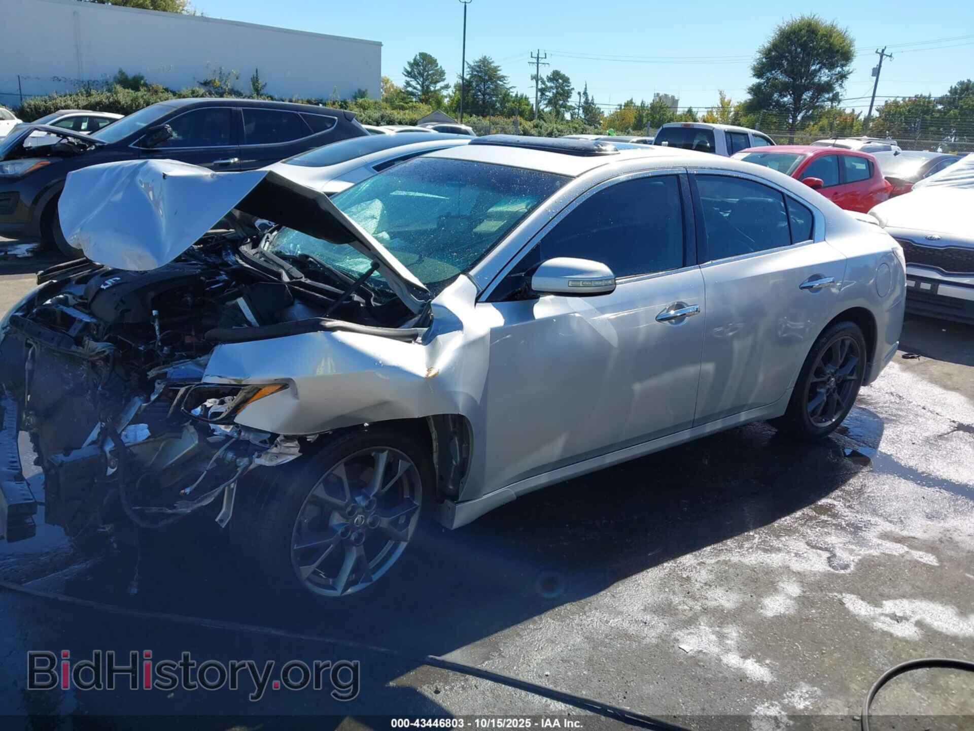 2012 NISSAN MAXIMA - VIN: 1N4AA5AP1CC837990 - Фото 2