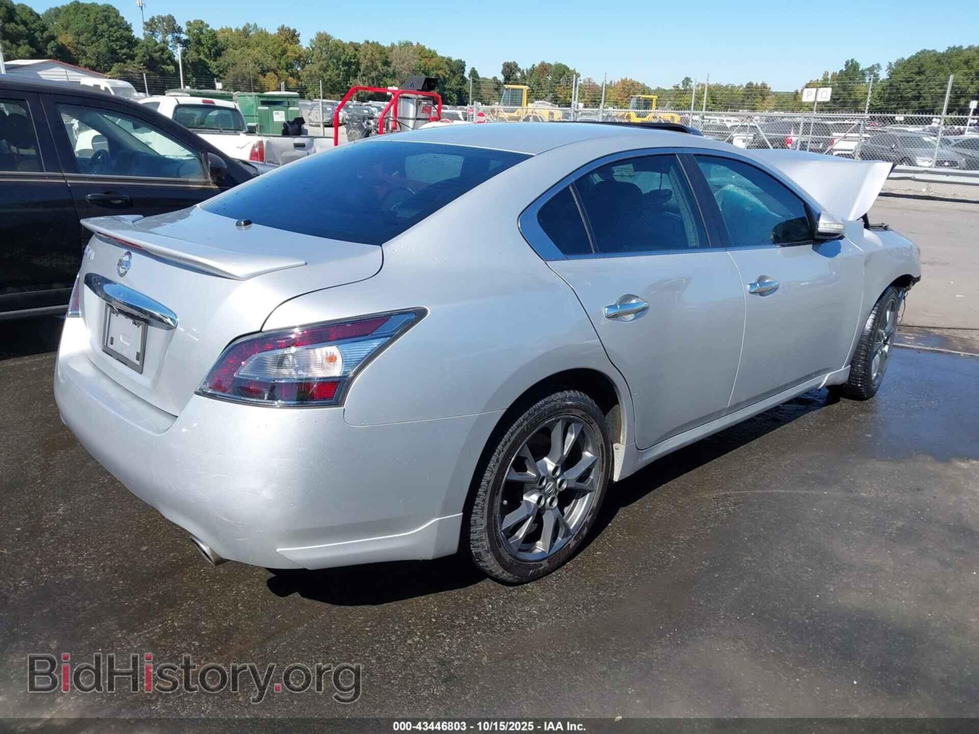 2012 NISSAN MAXIMA - VIN: 1N4AA5AP1CC837990 - Фото 4