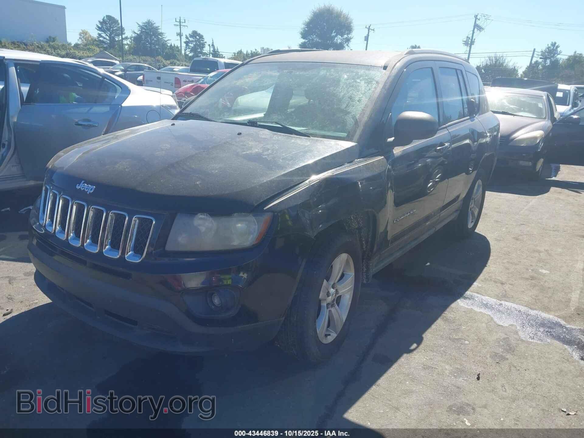 2014 JEEP COMPASS - VIN: 1C4NJCBB6ED832722 - Фото 2