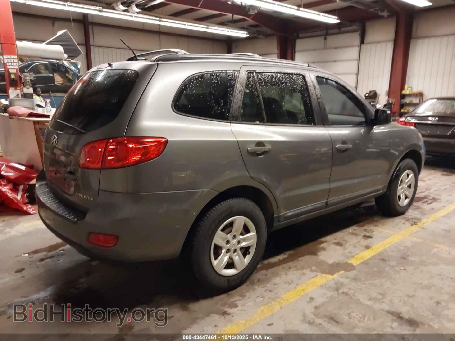 2009 HYUNDAI SANTA FE - VIN: 5NMSG13D09H293422 - Фото 4