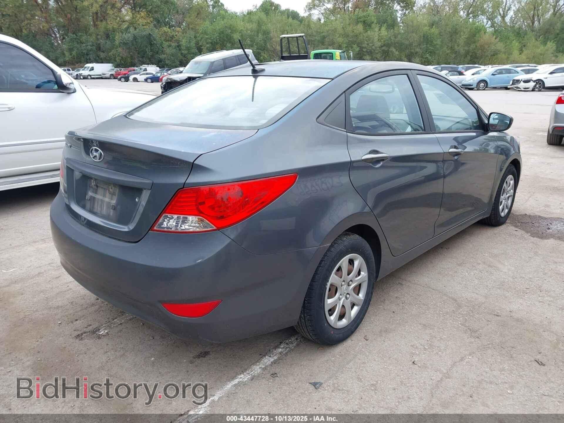 2013 HYUNDAI ACCENT - VIN: KMHCT4AE4DU414690 - Фото 4