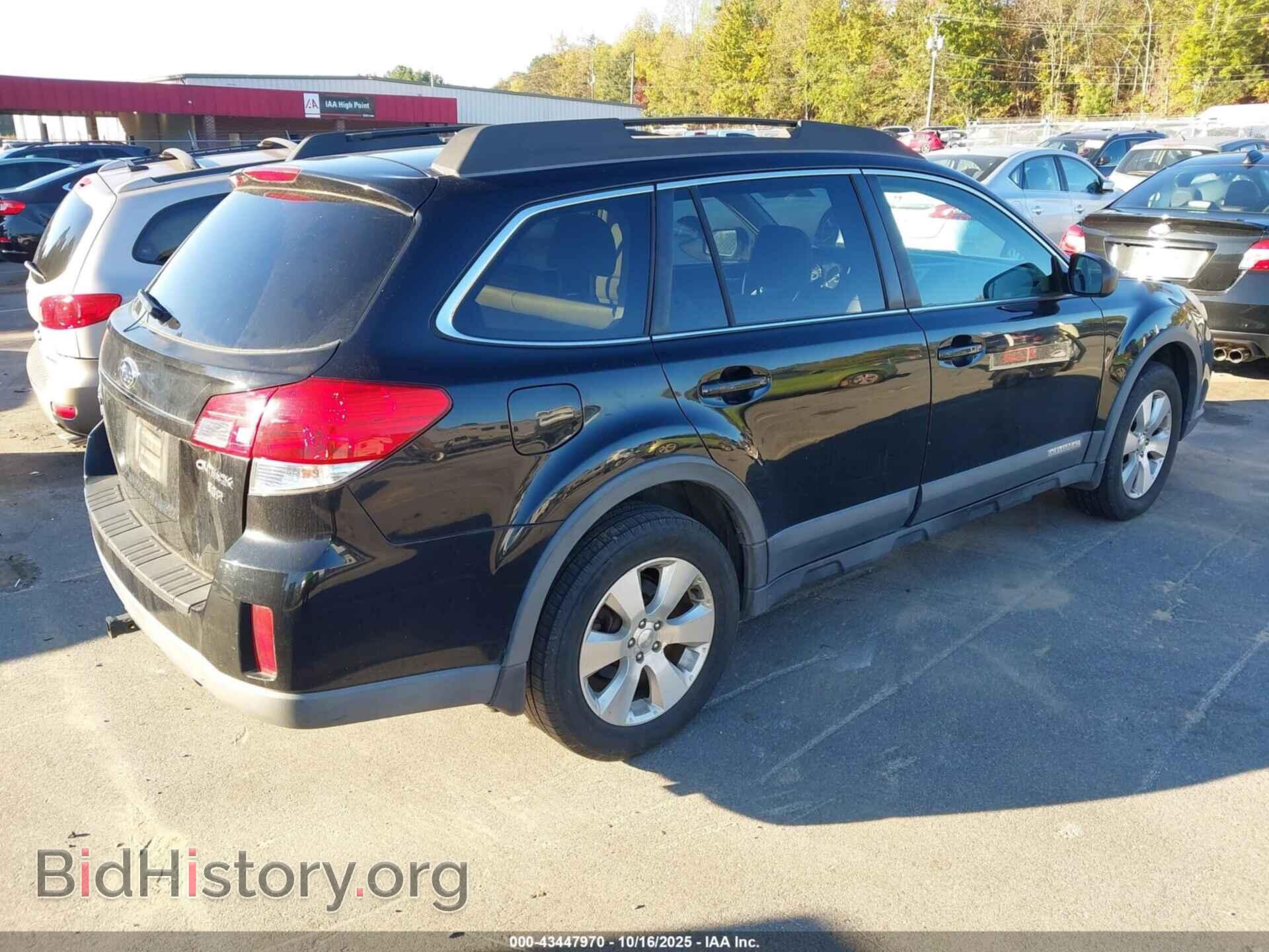 2010 SUBARU OUTBACK - VIN: 4S4BREKC5A2369764 - Фото 4