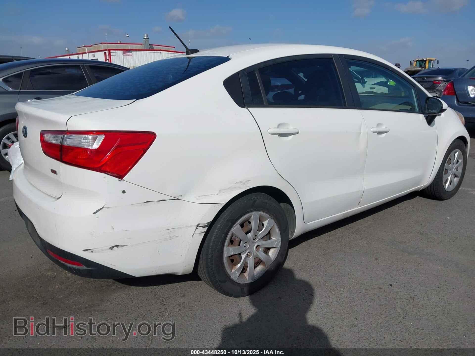 2014 KIA RIO - VIN: KNADM4A33E6333493 - Фото 4
