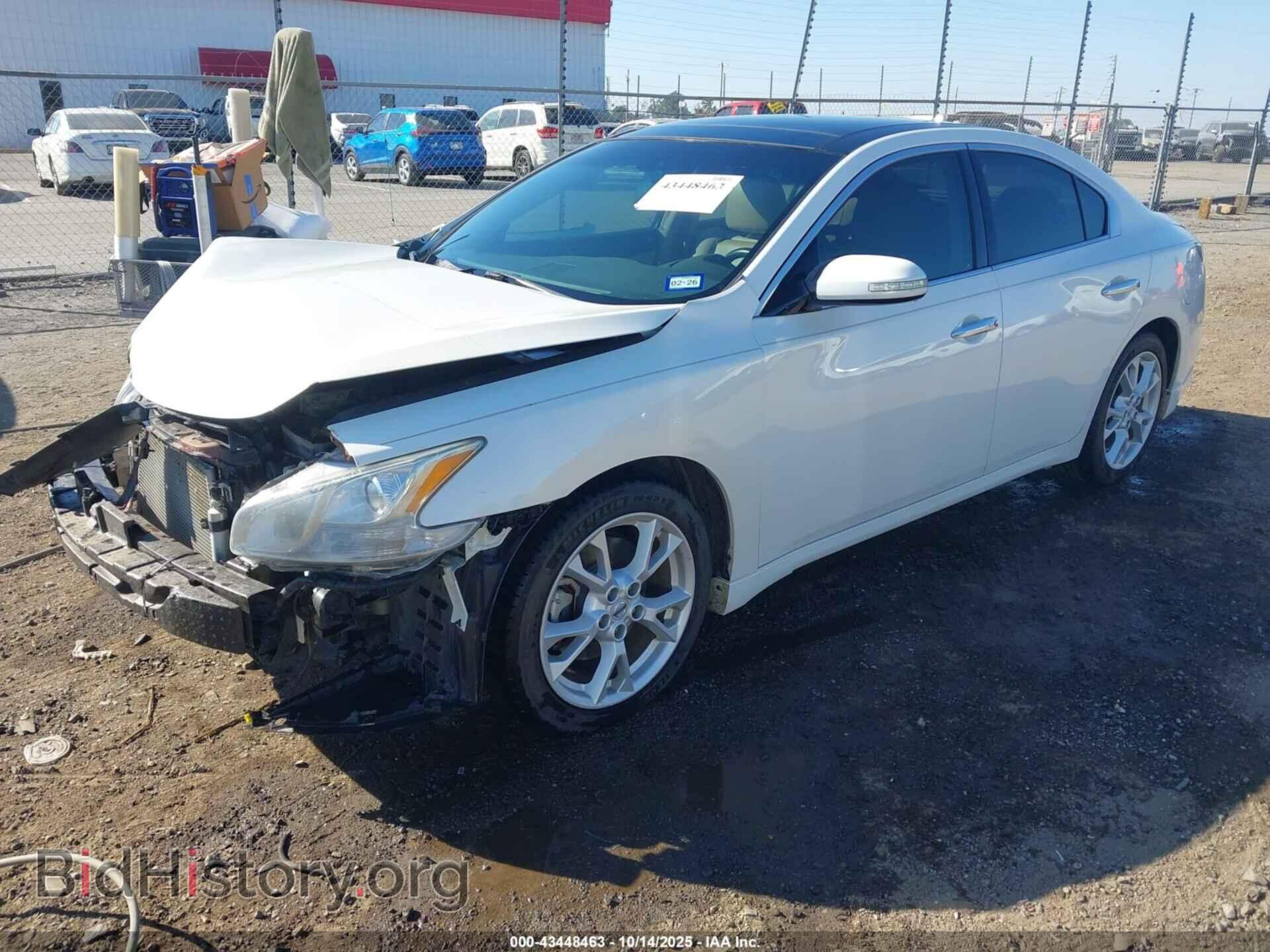 2012 NISSAN MAXIMA - VIN: 1N4AA5AP9CC831208 - Фото 2