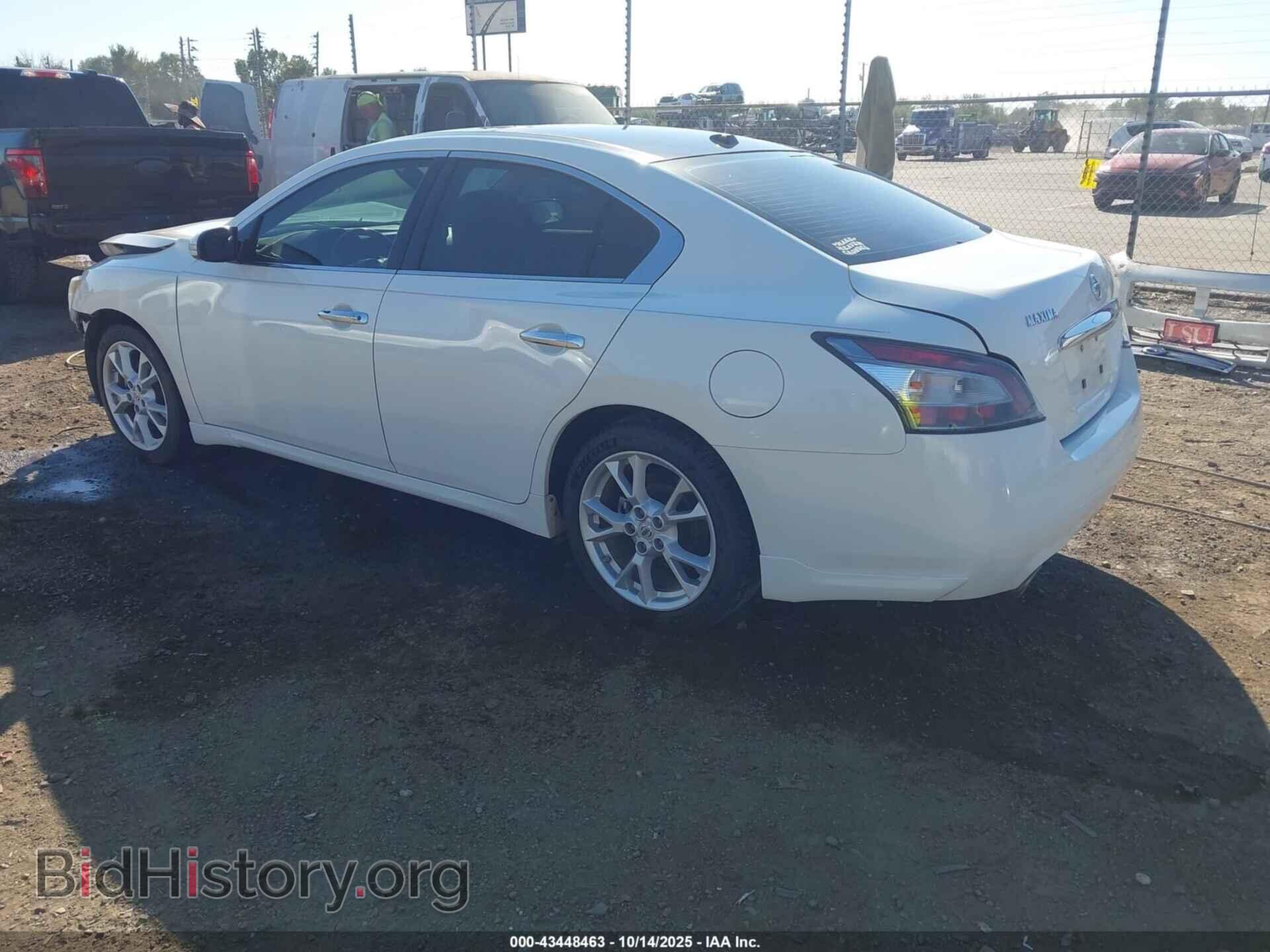 2012 NISSAN MAXIMA - VIN: 1N4AA5AP9CC831208 - Фото 3