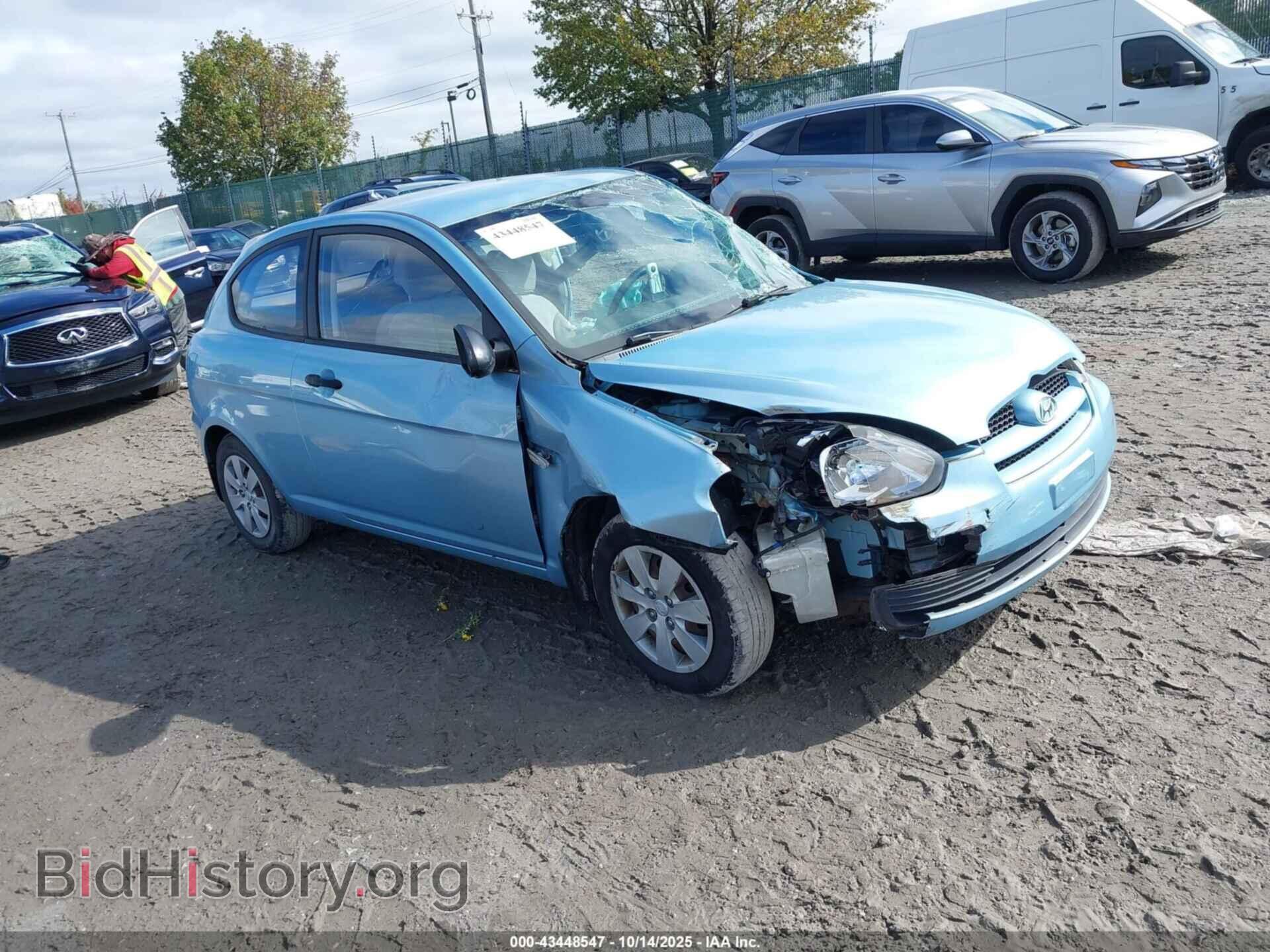 Photo KMHCM36C89U125527 - HYUNDAI ACCENT 2009