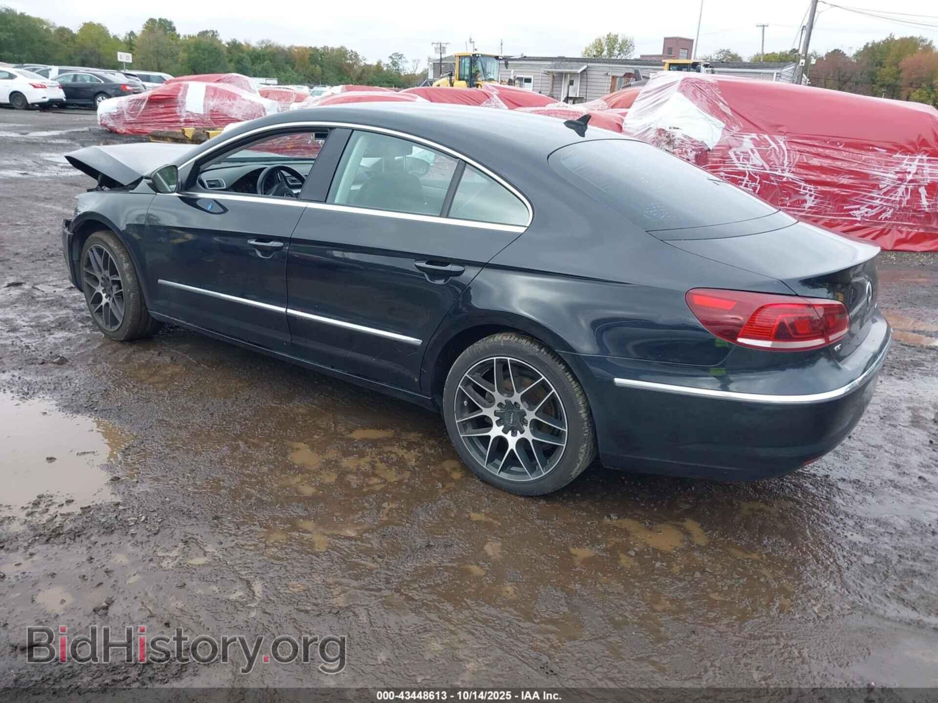 2013 VOLKSWAGEN CC - VIN: WVWBN7AN0DE513559 - Фото 3