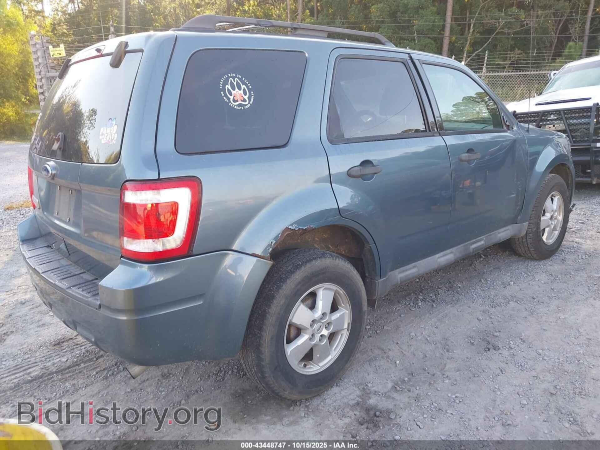 2010 FORD ESCAPE - VIN: 1FMCU9D72AKA43575 - Фото 4
