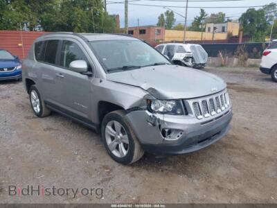 2015 Jeep COMPASS High Altitude Edition, серый — VIN 1C4NJCEA8FD191108, IAAI