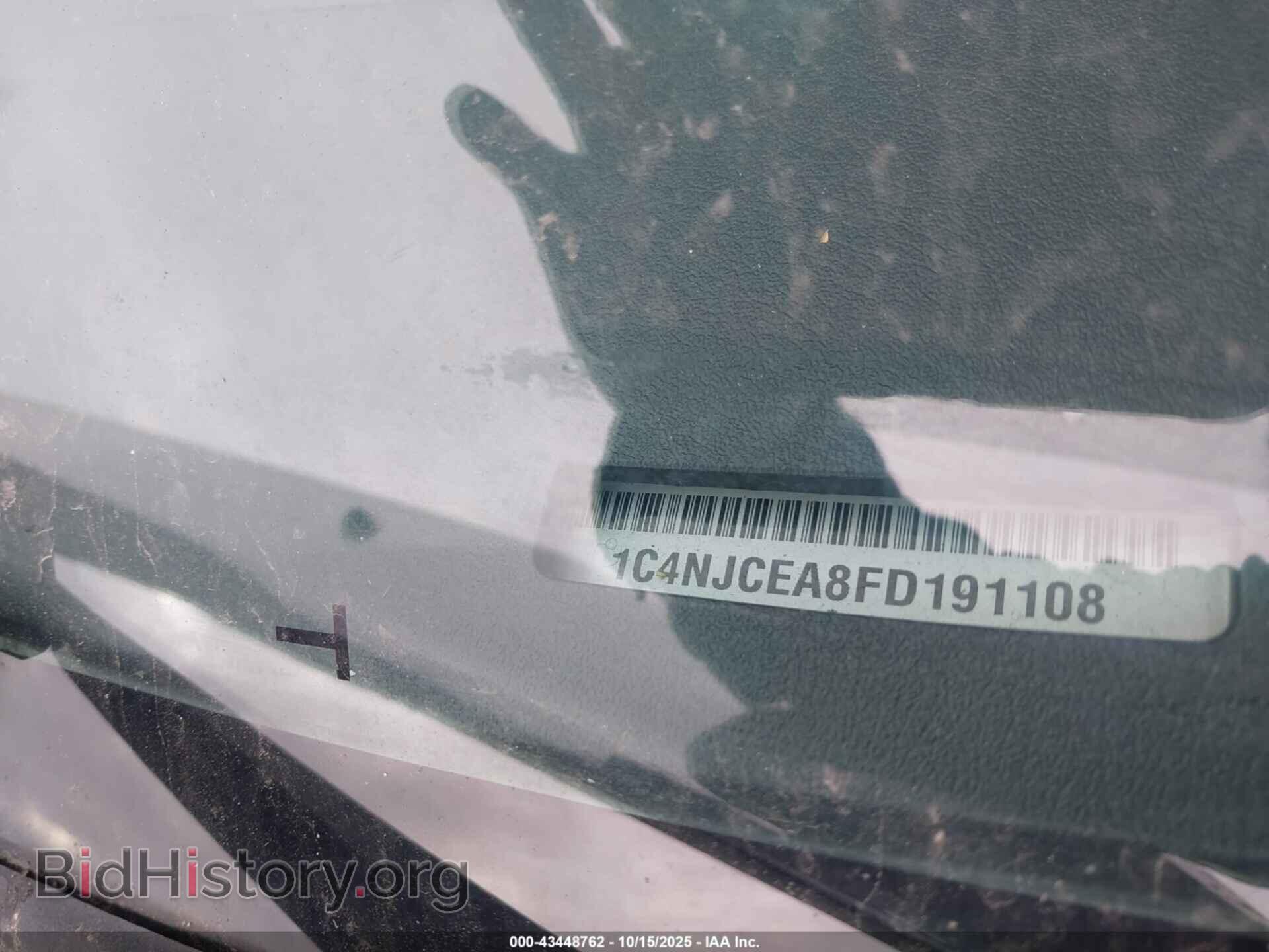 2015 JEEP COMPASS - VIN: 1C4NJCEA8FD191108 - Фото 9
