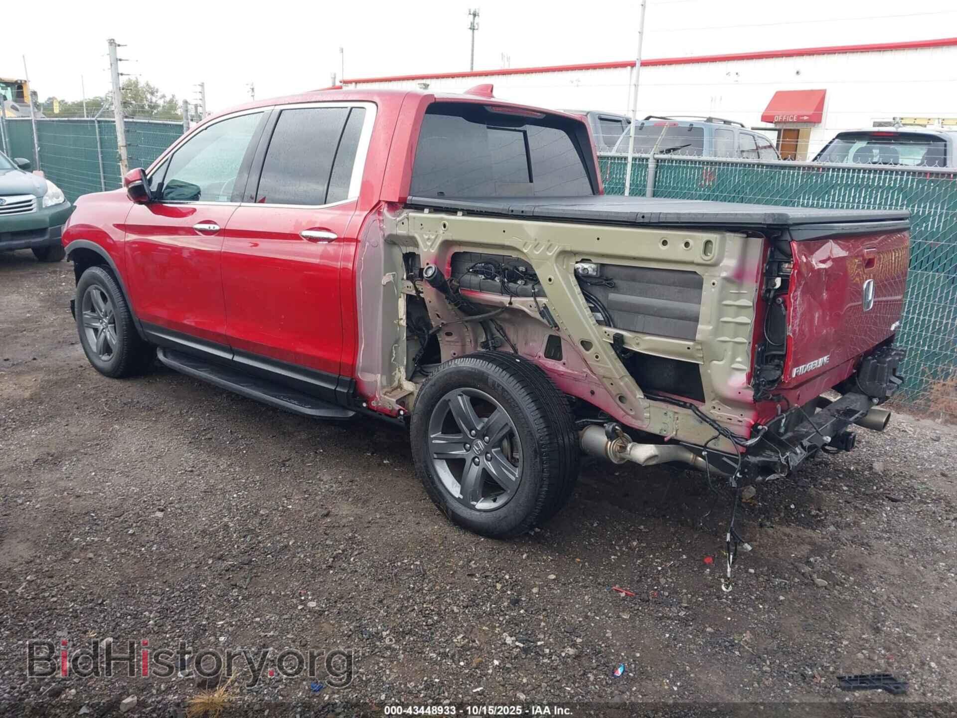 2022 HONDA RIDGELINE - VIN: 5FPYK3F73NB016020 - Фото 3