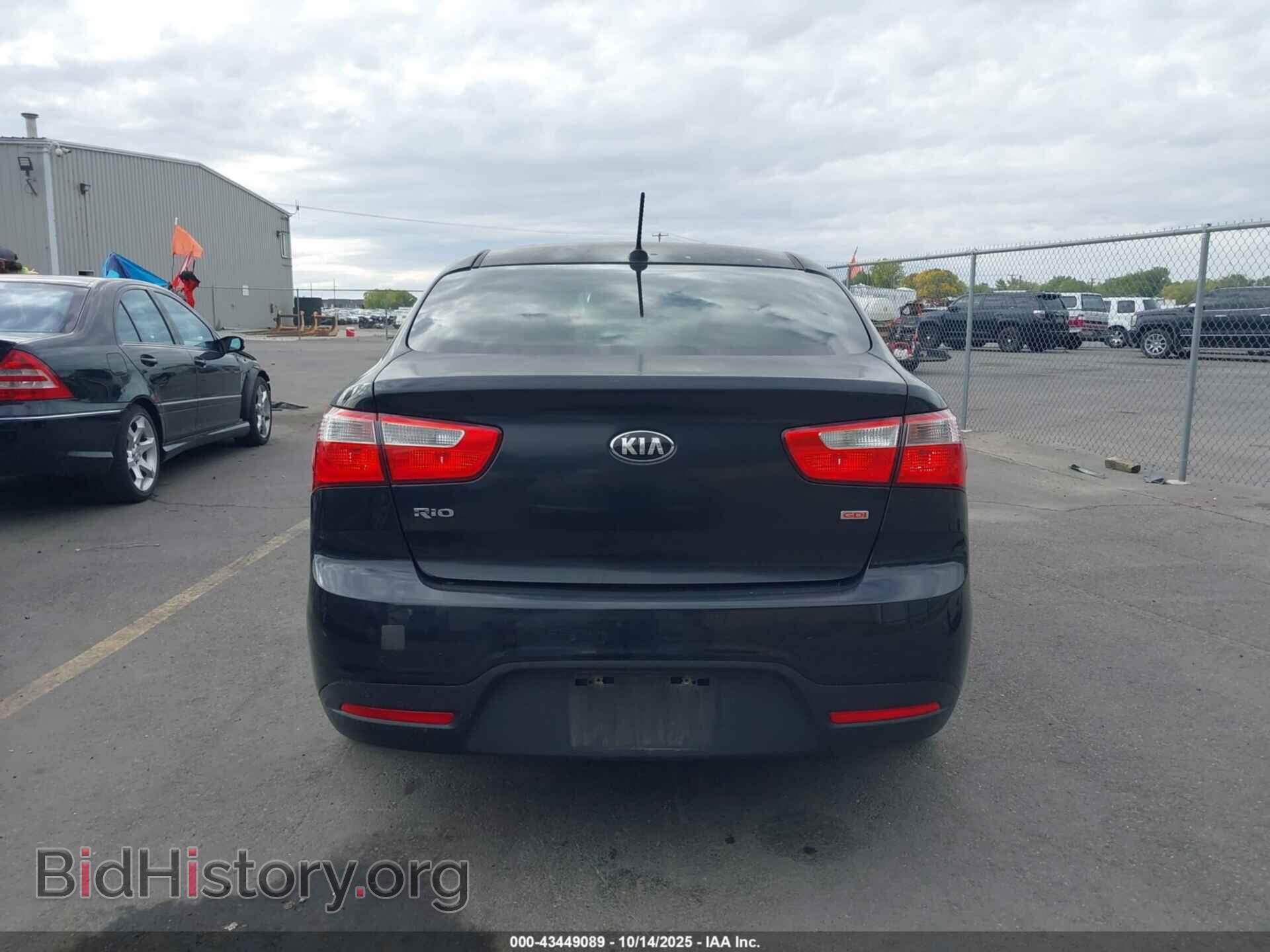 2014 KIA RIO - VIN: KNADM4A35E6364485 - Фото 17