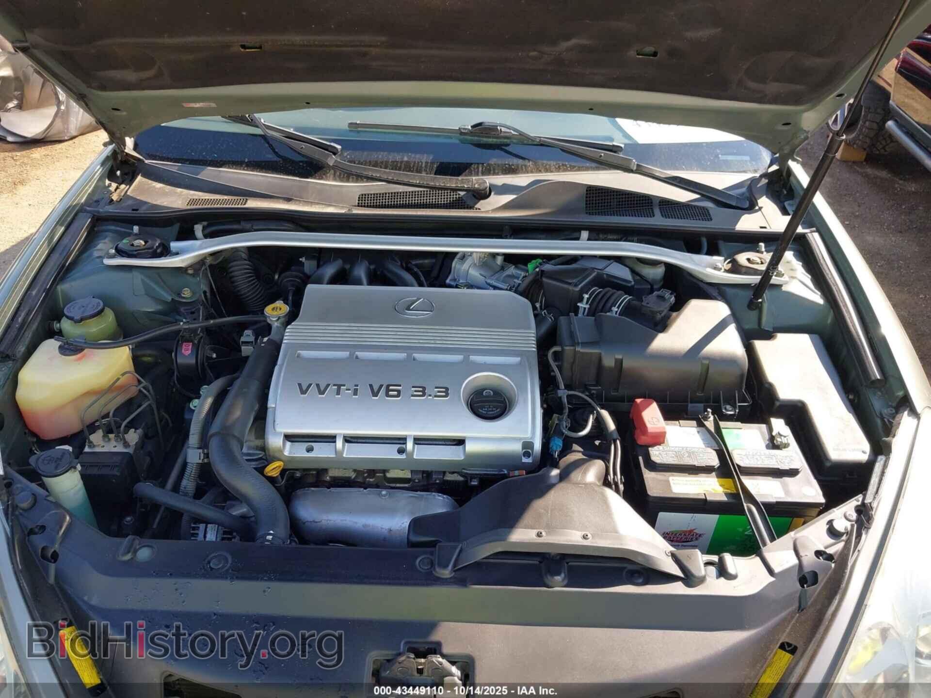 2005 LEXUS ES 330 - VIN: JTHBA30GX55056332 - Фото 10