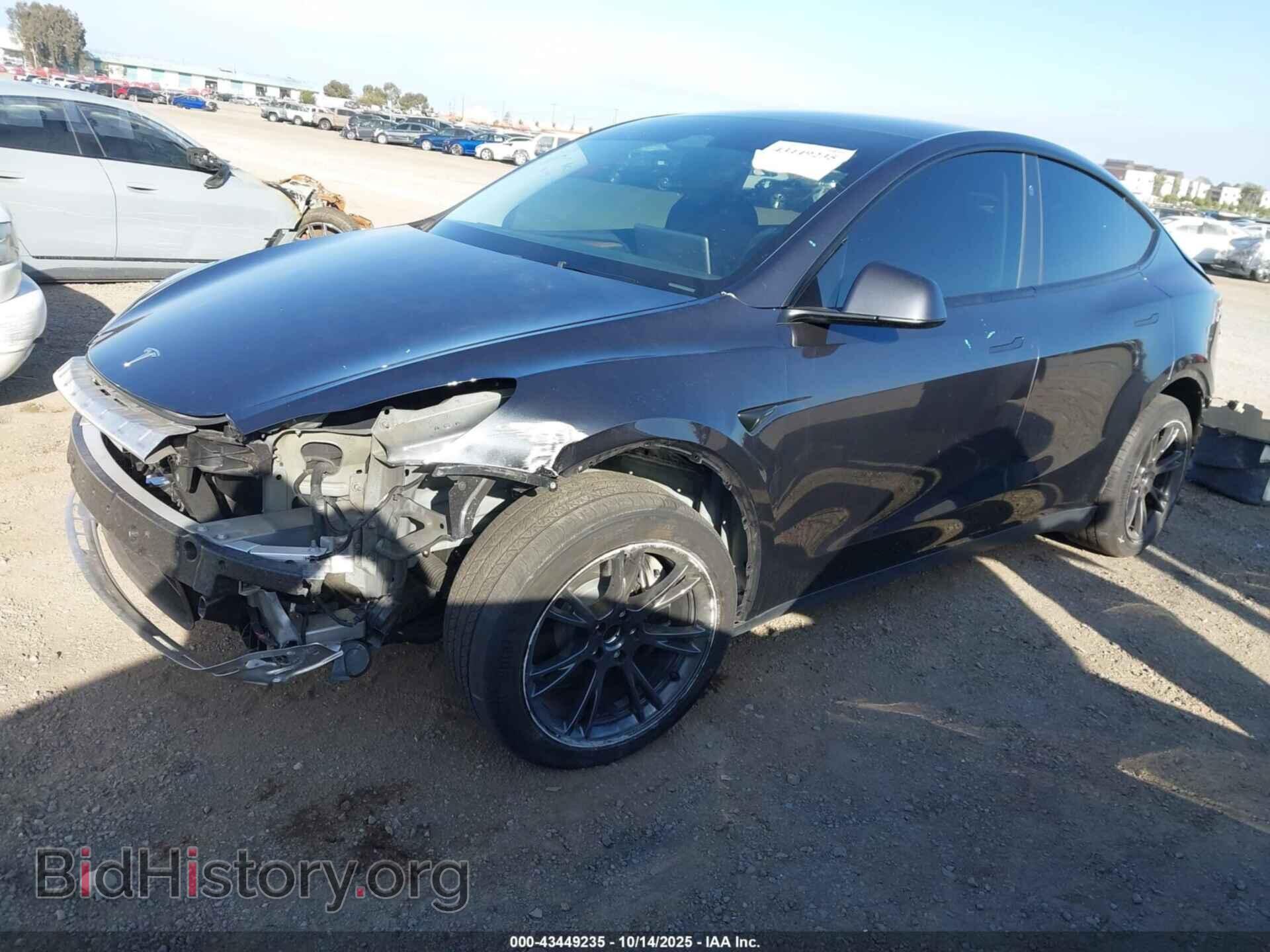 2024 TESLA MODEL Y - VIN: 7SAYGDED9RF186690 - Фото 2