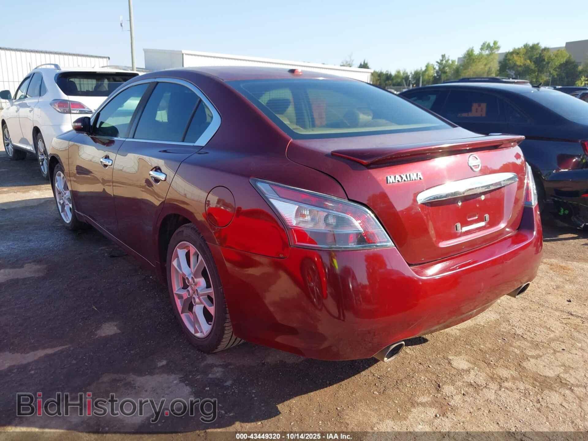 2012 NISSAN MAXIMA - VIN: 1N4AA5APXCC849491 - Фото 3