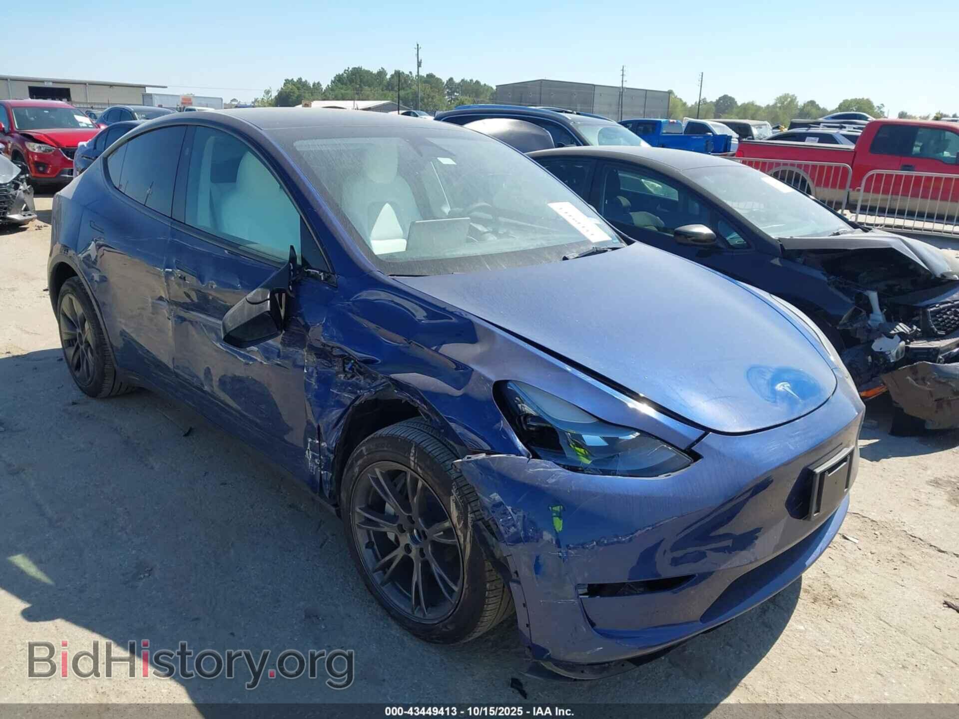 Фотография 7SAYGDED0SA355997 - TESLA MODEL Y 2025