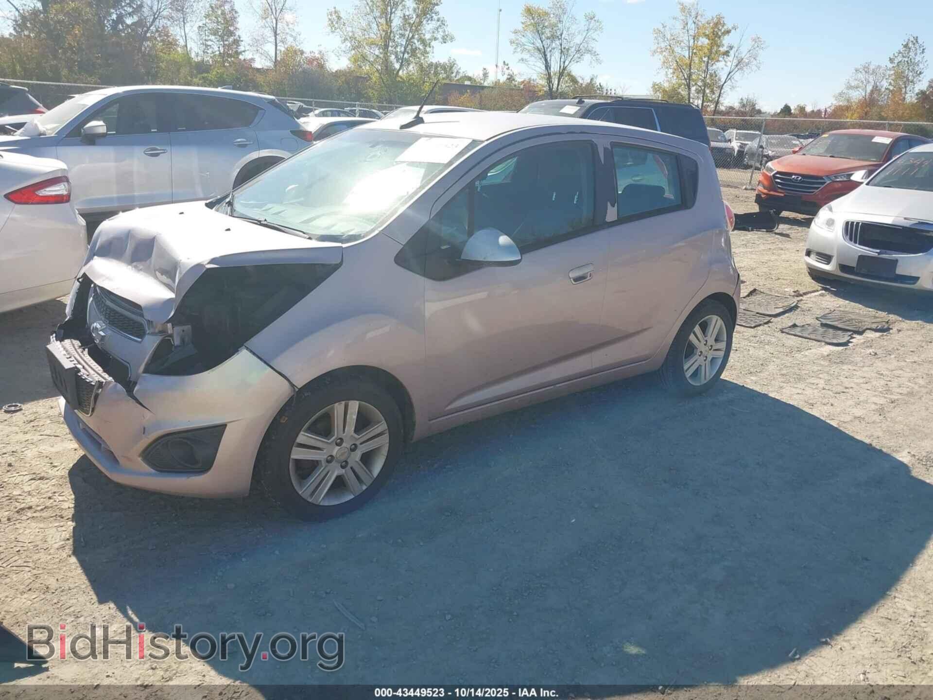 2013 CHEVROLET SPARK - VIN: KL8CB6S91DC538841 - Фото 2