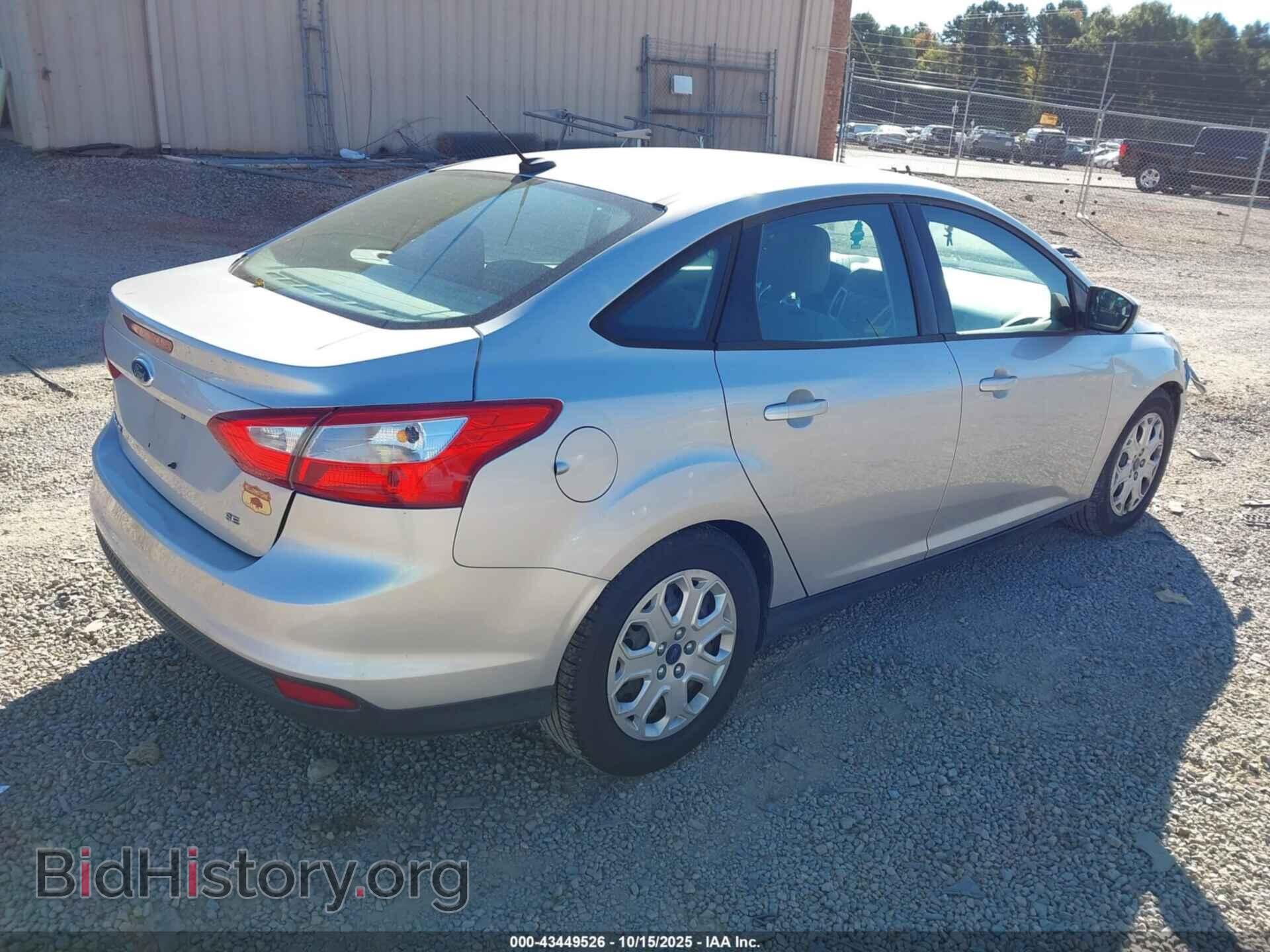 2012 FORD FOCUS - VIN: 1FAHP3F25CL231302 - Фото 4