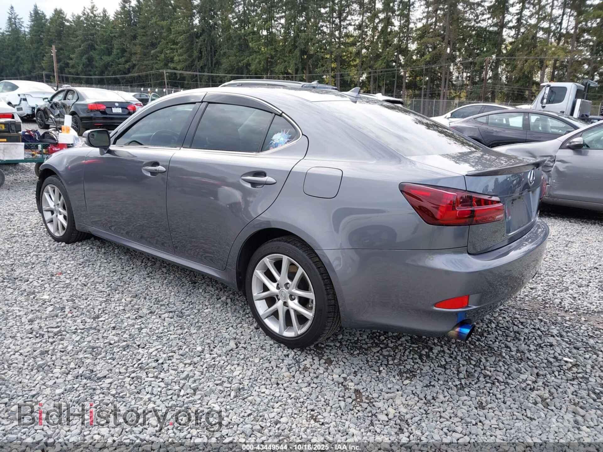 2012 LEXUS IS 250 - VIN: JTHCF5C29C5055462 - Photo 3